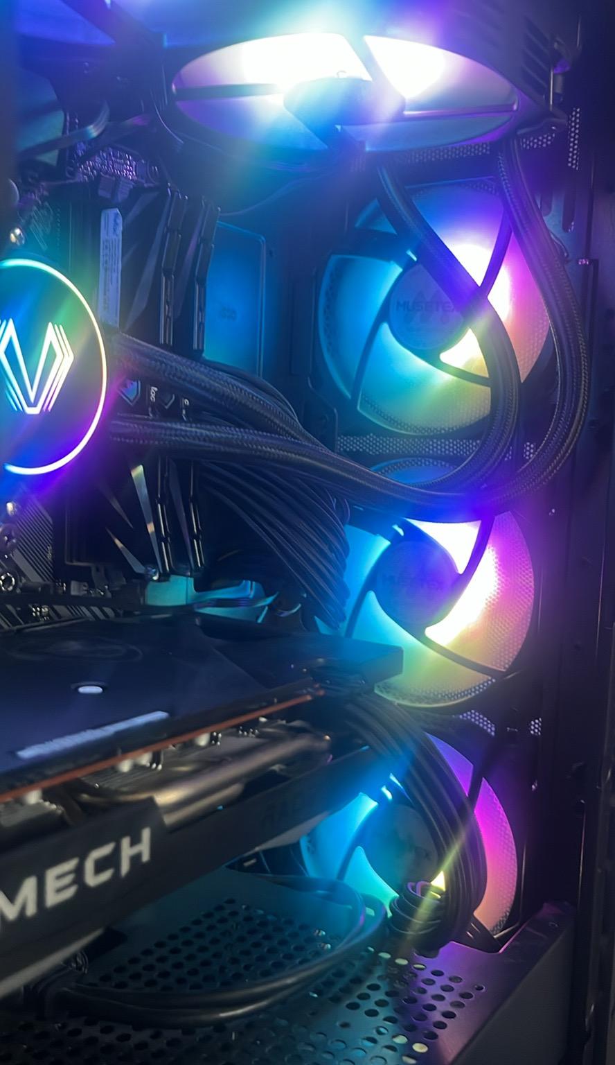 Gaming PC Ryzen 5 5600X & MSI Radeon RX 6600 MECH 2X 8G