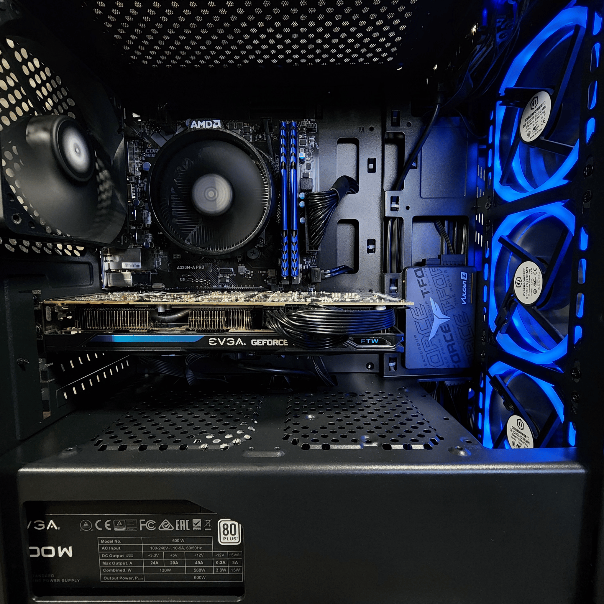 🖤🌀🖤 AMD Ryzen 5 1500X // EVGA GeForce GTX 970 FTW // SP 16GB 3200MHz 