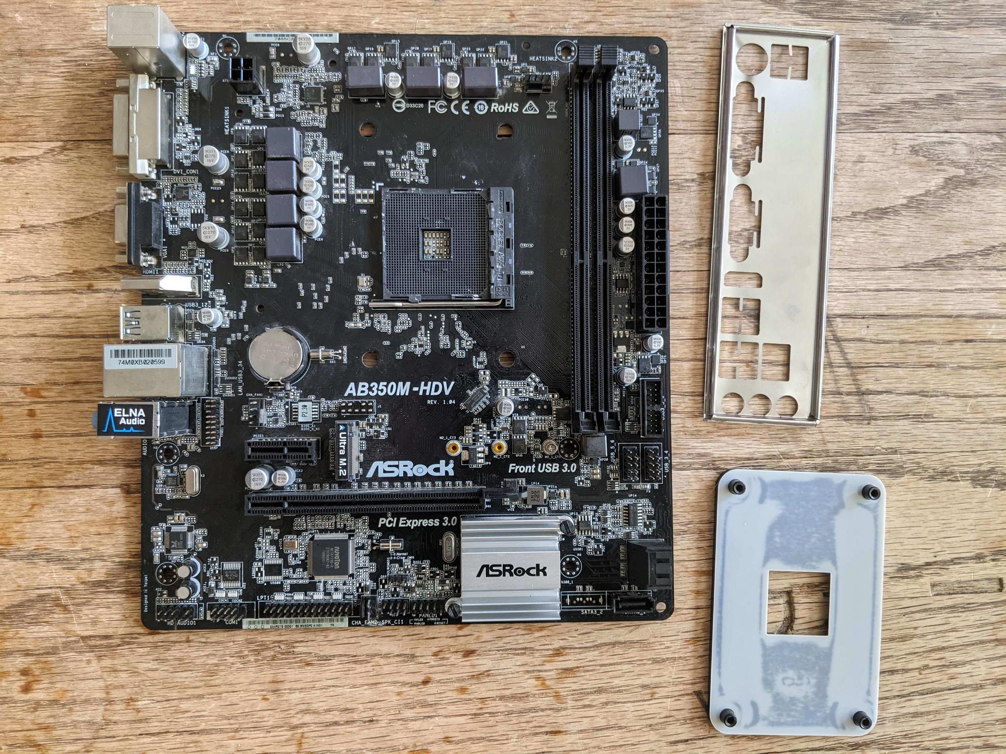 Broken AB350m HDV