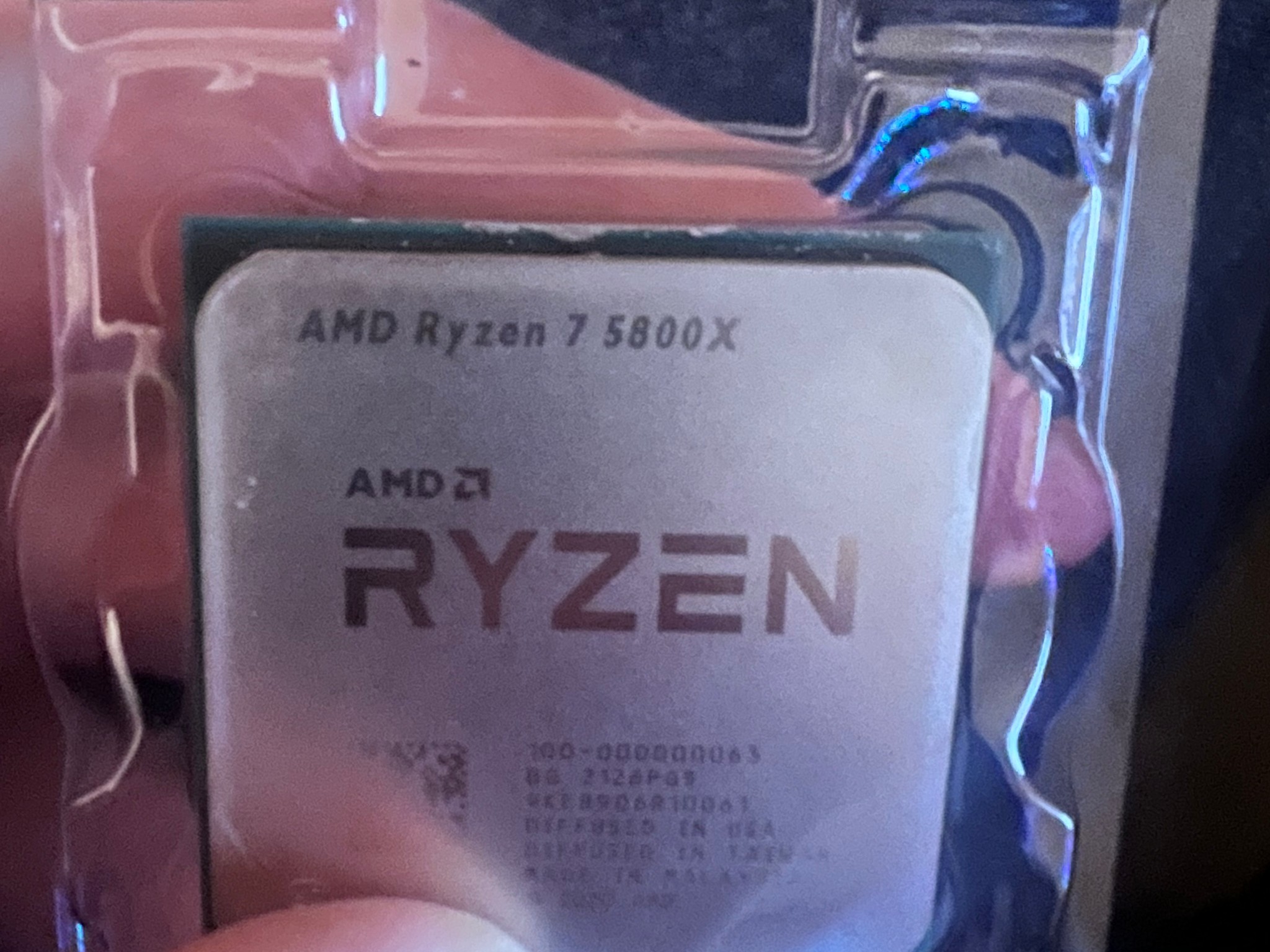 No box included only cpu 