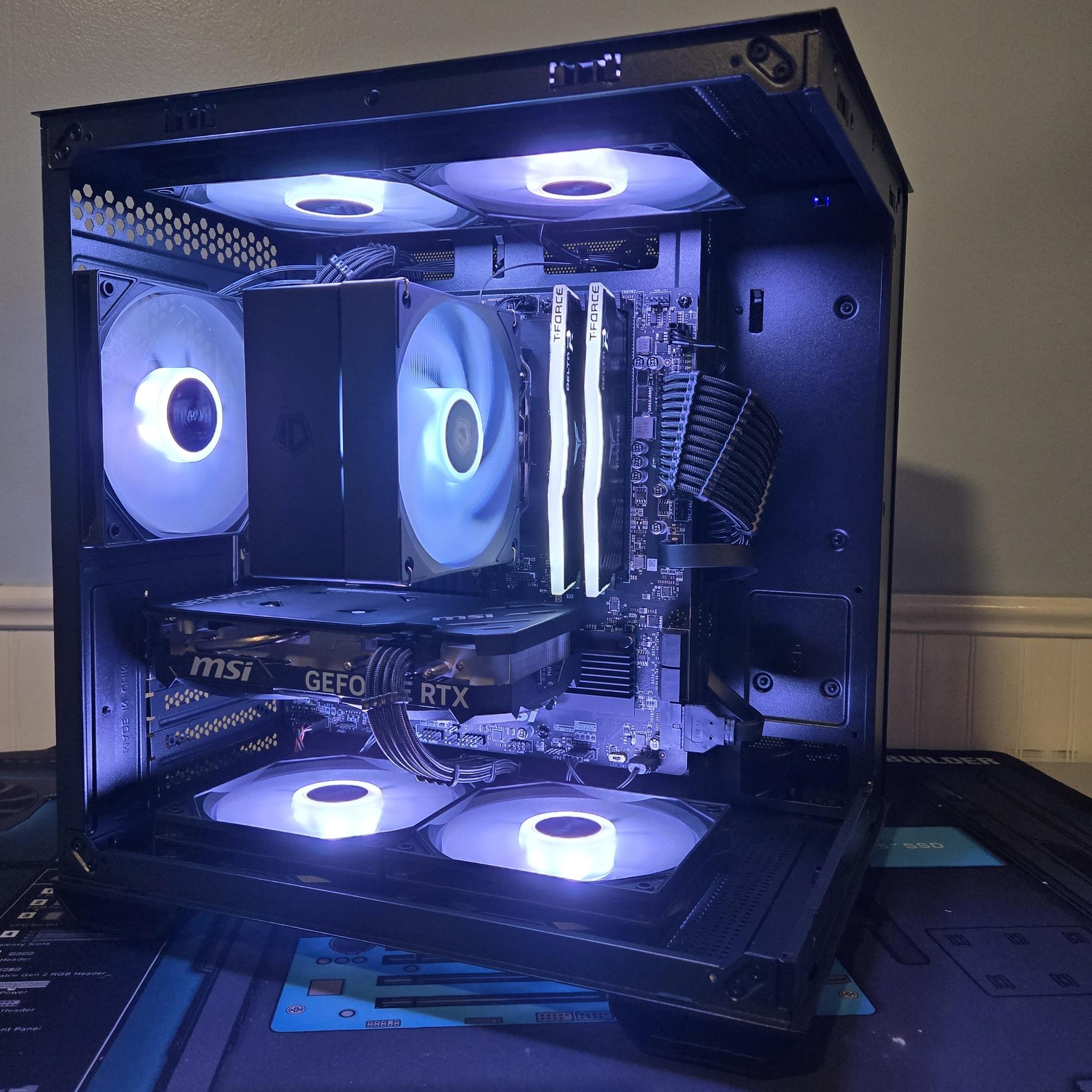 🖥️Player 1 1080p Gaming PC🖥️ |Ryzen 5 5600X|RTX 4060 8GB|16GB DDR4|1TB NVME|Wifi/BT|Win 11 Pro🖥️