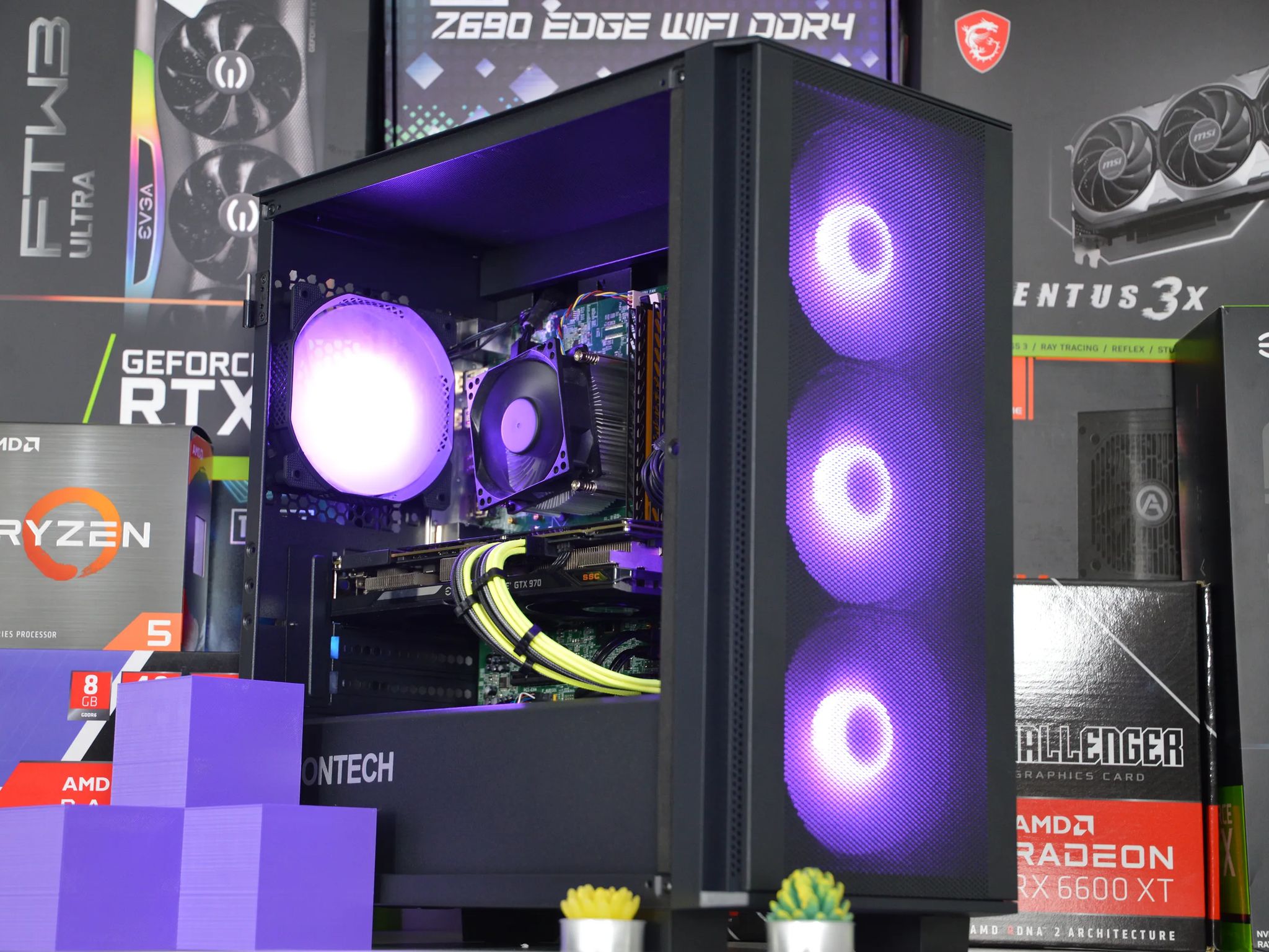 ⚫🟡| GTX 970 4GB | INTEL i7 4770 | 16GB DDR3 RAM | 256GB SATA SSD + 1TB HDD | Midnight Honey |
