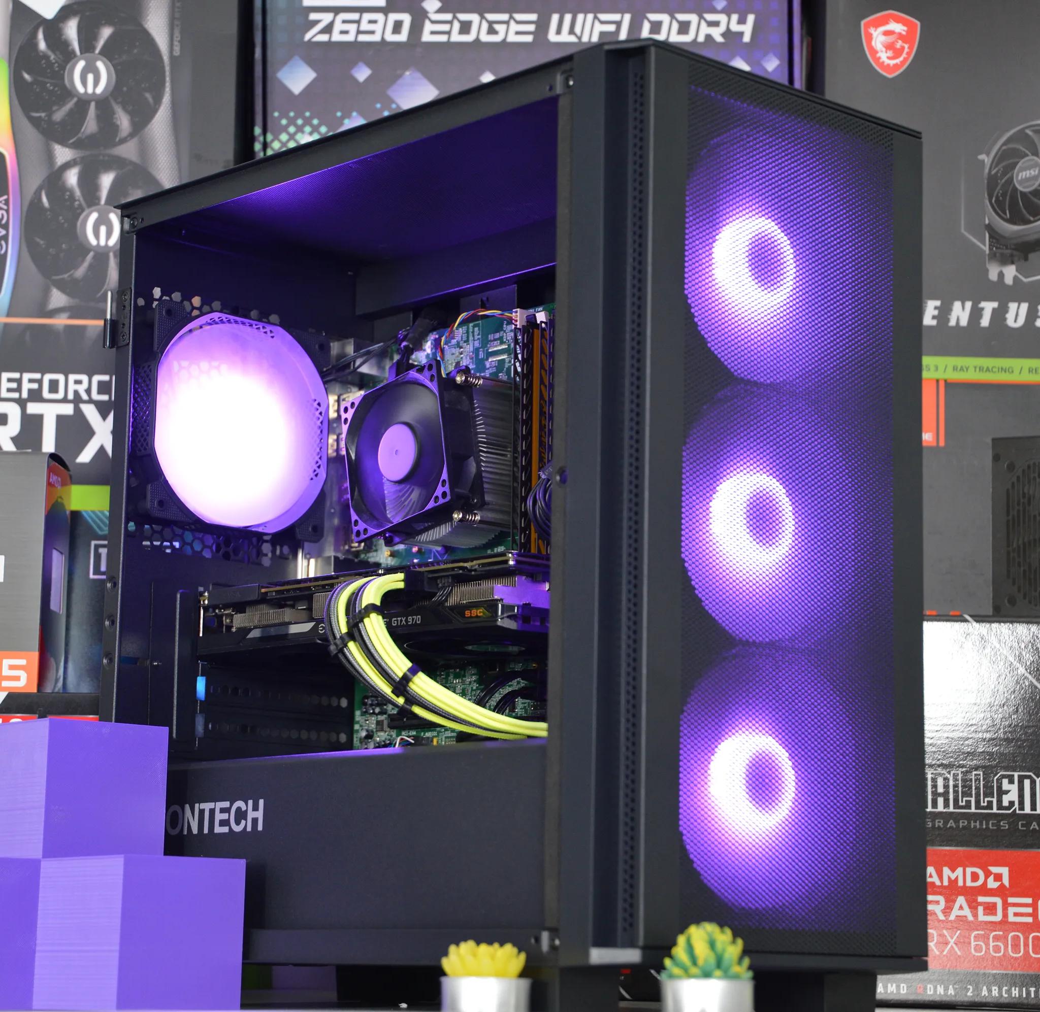 ⚫🟡| GTX 970 4GB | INTEL i7 4770 | 16GB DDR3 RAM | 256GB SATA SSD + 1TB HDD | Midnight Honey |