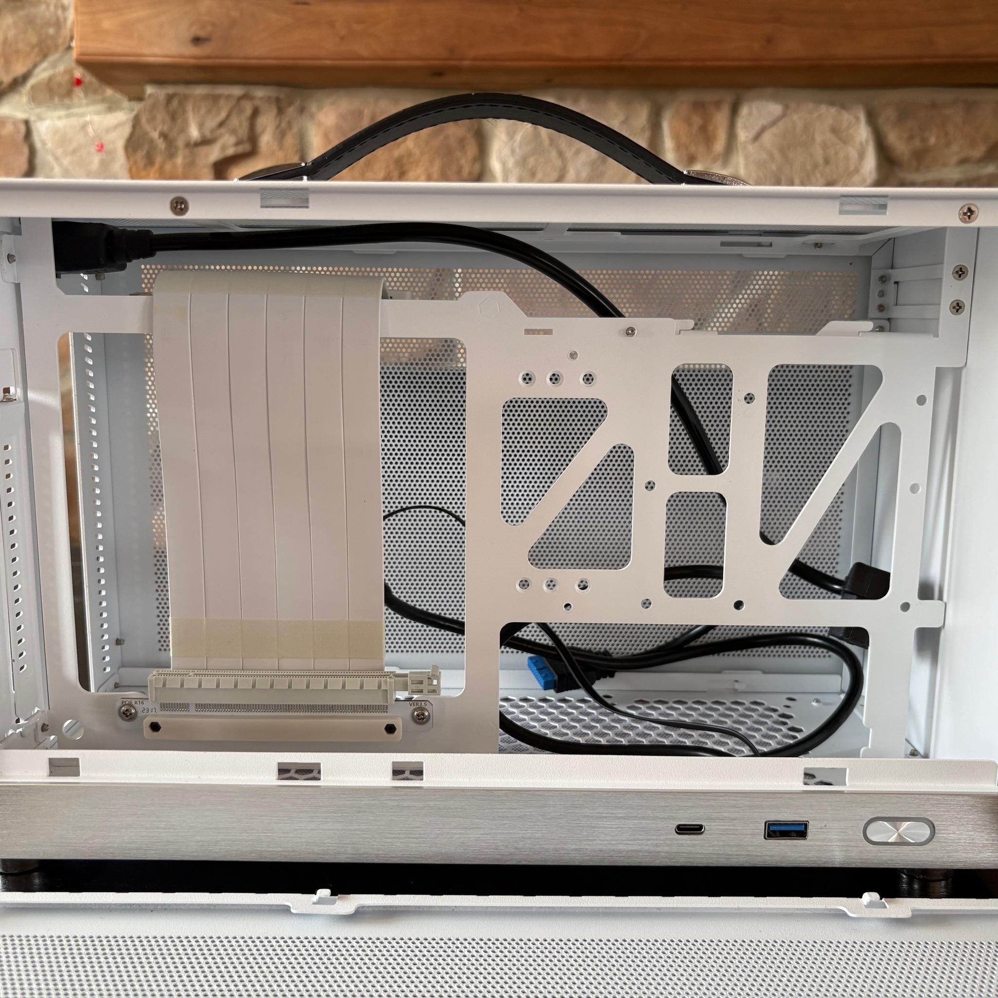 KXRORS S400 Mini-ITX PC case - White