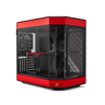 HYTE Y60 w/ 12.6″ LCD ATX Mid-Tower Case Dual-Chamber Panoramic Glass Y70 Touch