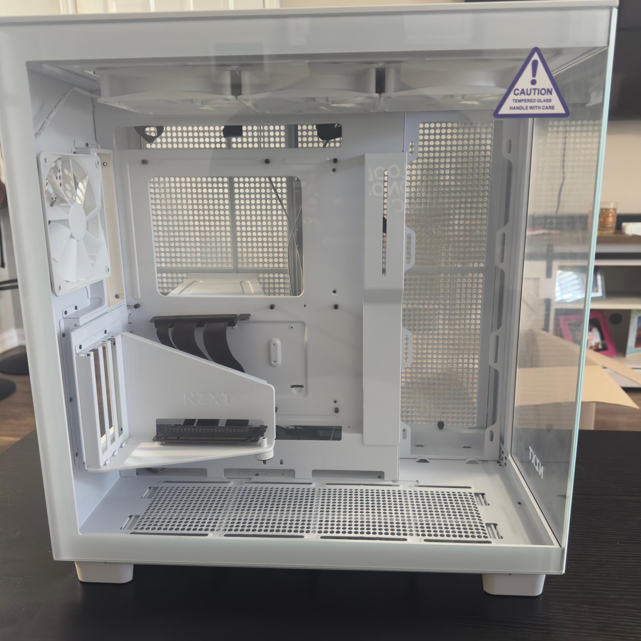 NZXT H9 Flow Dual-Chamber ATX Mid-Tower PC Gaming Case – High-Airflow