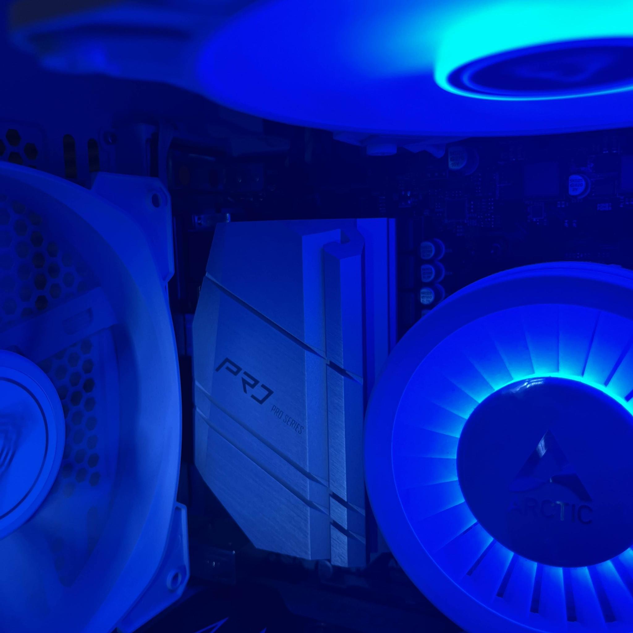 🤍White Dragon🐉 Ryzen 5 5600x|RTX 4060 8GB|32GB DDR4 RAM|2TB SSD|AIO Cooler