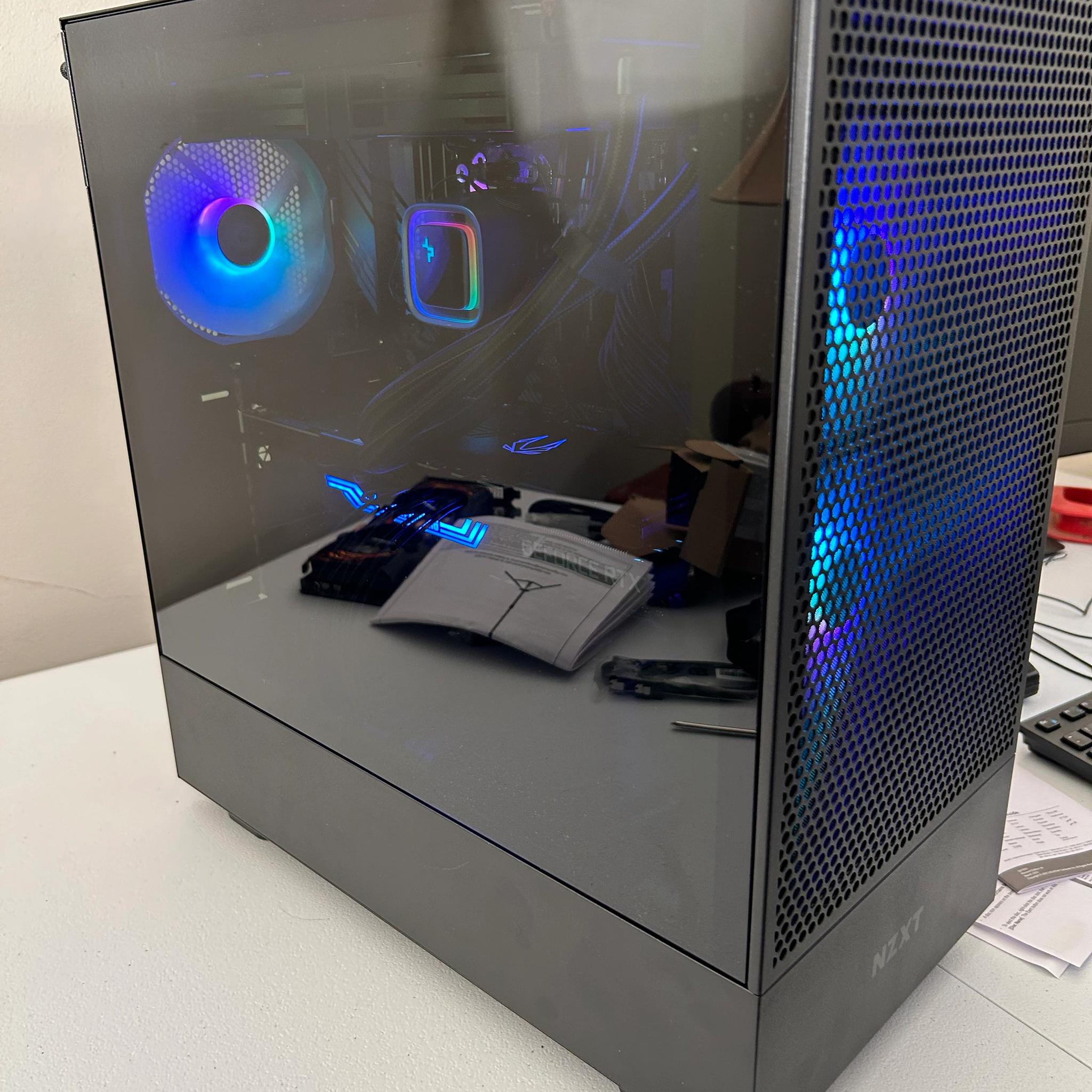 AMD 5800X3D + RTX 3070ti!  Water Cooled Gaming PC