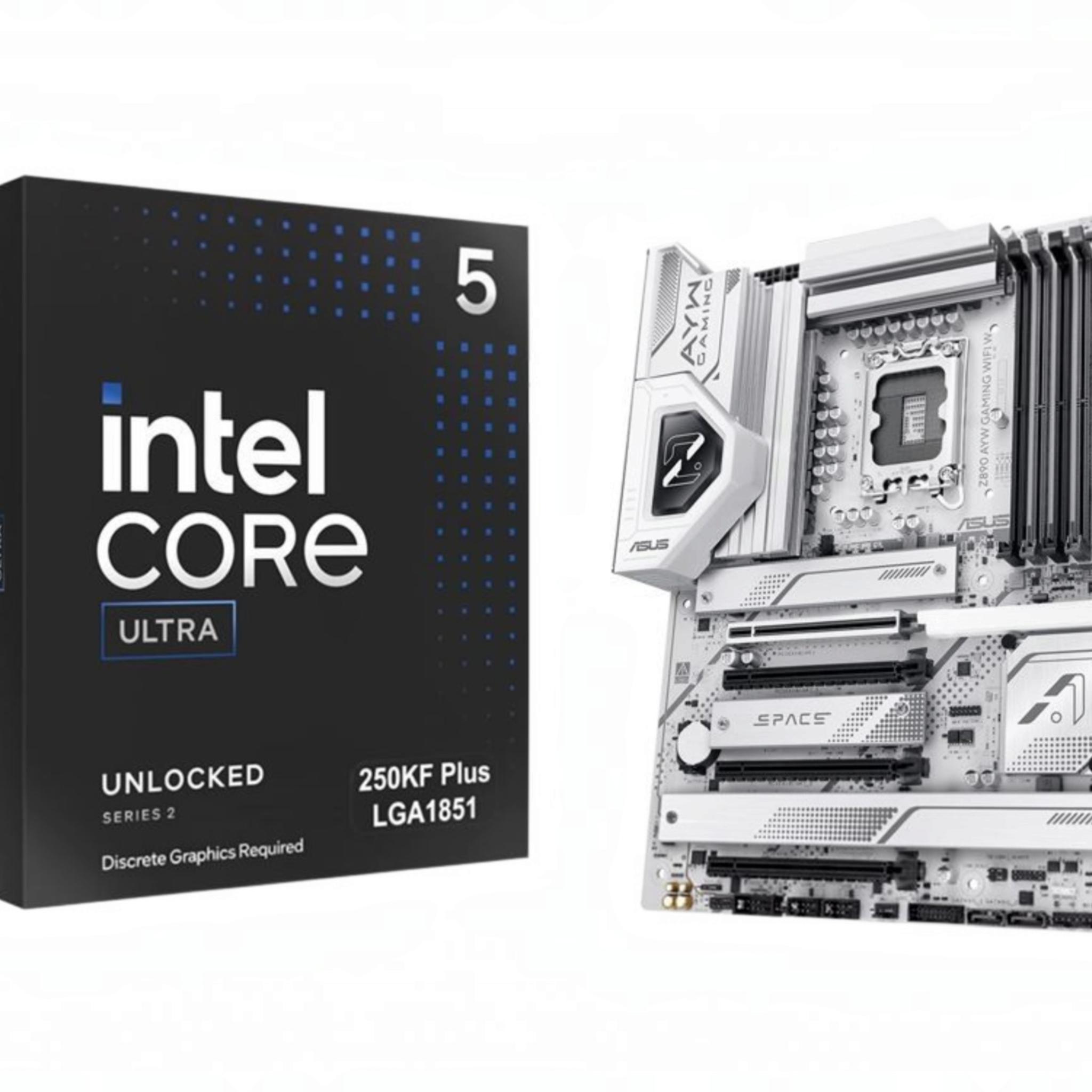 Intel Core Ultra 5 250KF Plus + Asus Z890 AYW Gaming WI-FI (CPU + Motherboard Bundle)