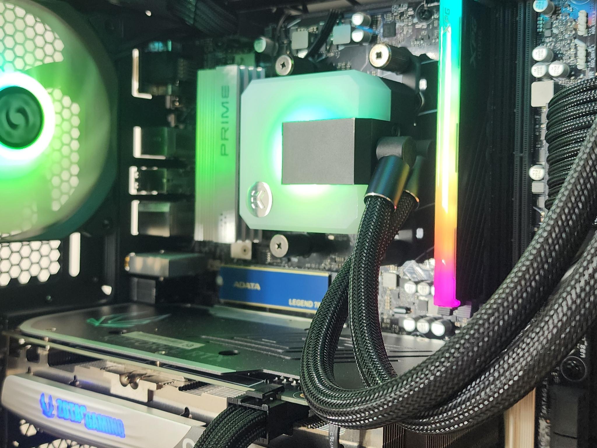 Gaming PC Ryzen 7 9700X 16GB RAM 1TB SSD RTX 4060 Ti 16GB Windows 11 Computer