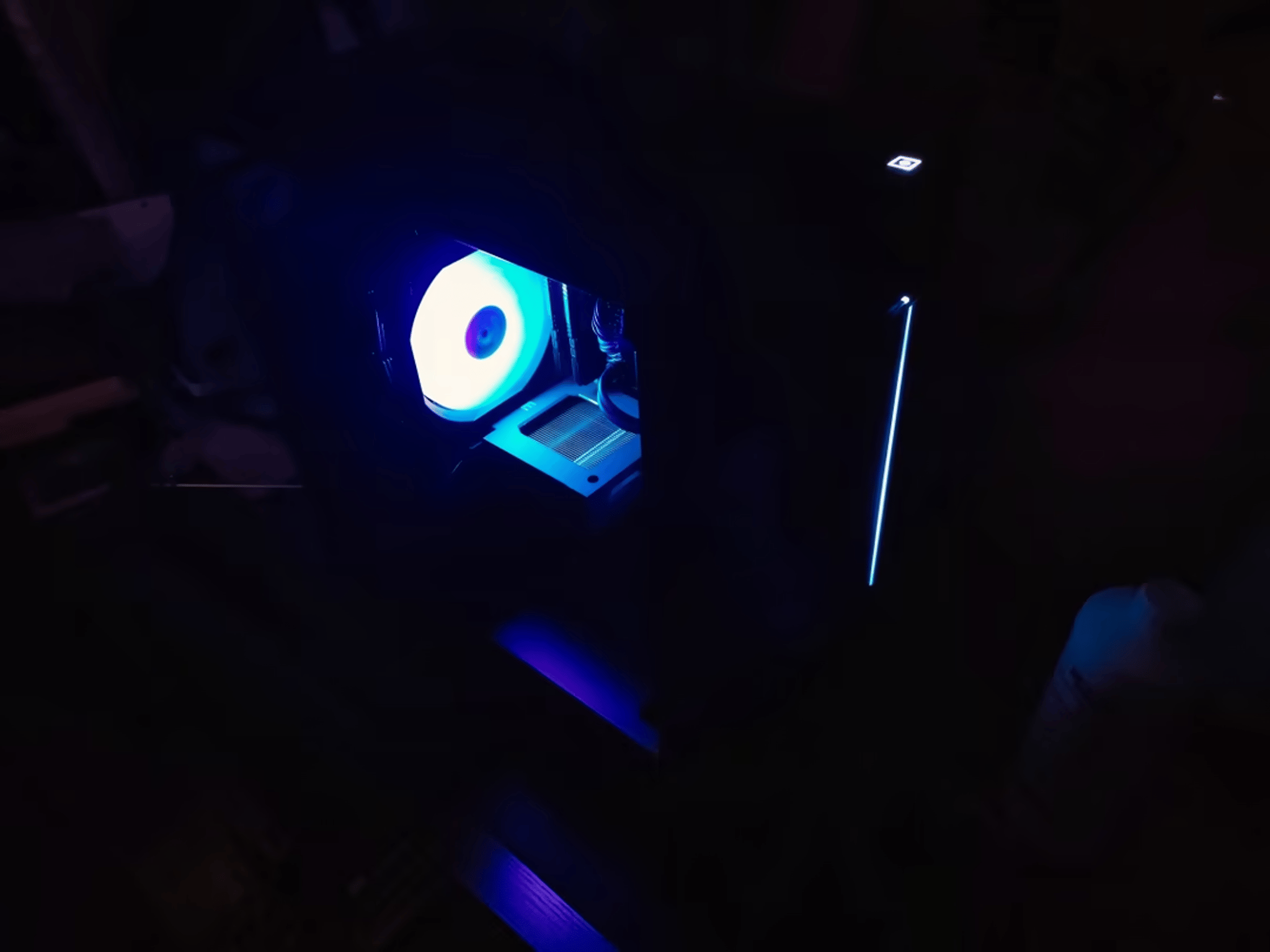 Yūyami 夕闇 | Black i5-11400 + RX 6600 Gaming PC with RGB Accents