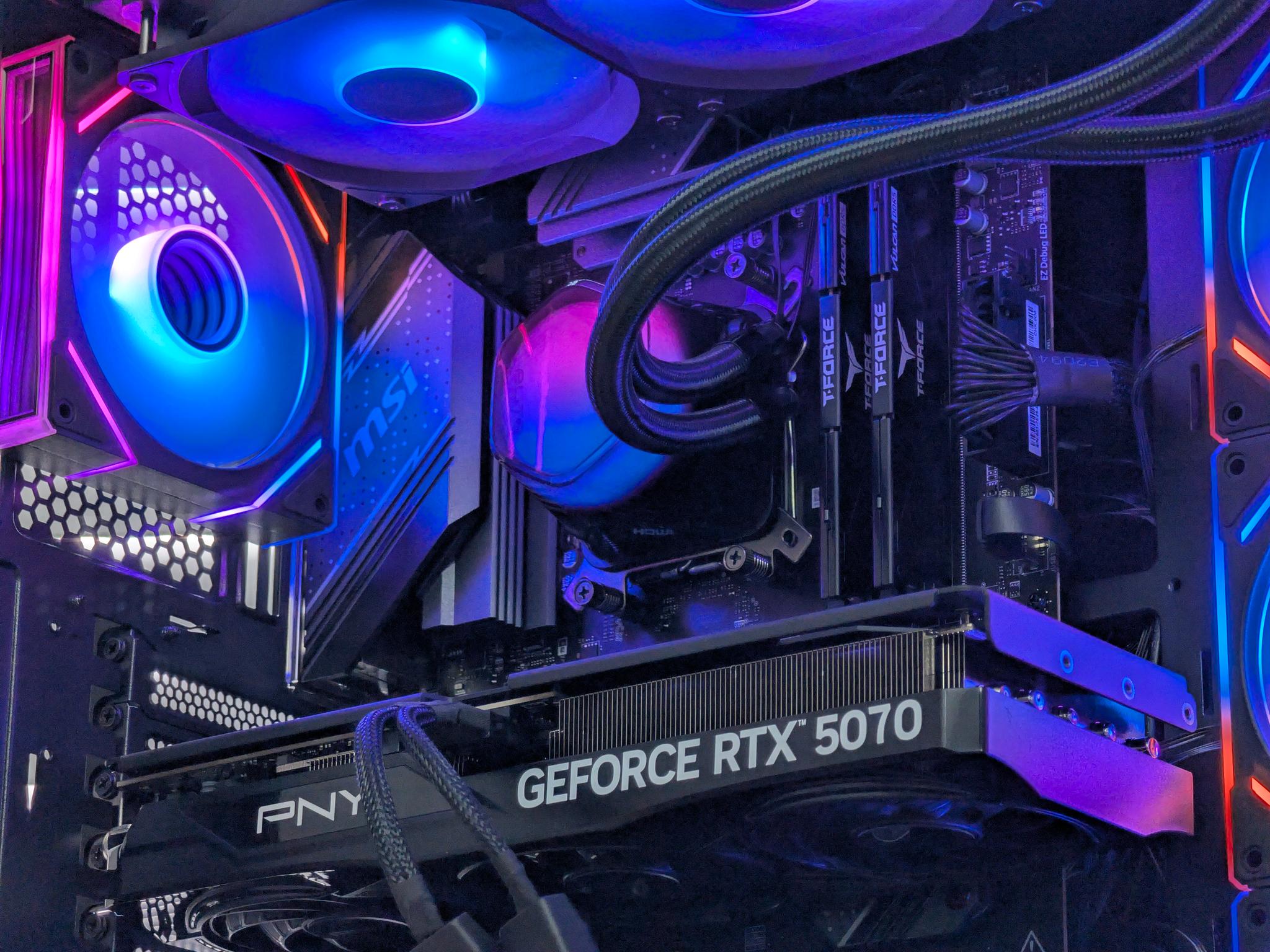 🩵🖤Ryzen 7 7800x3D | RTX 5070 | 32GB DDR5 | 2TB SSD | Gaming PC🖤🩵