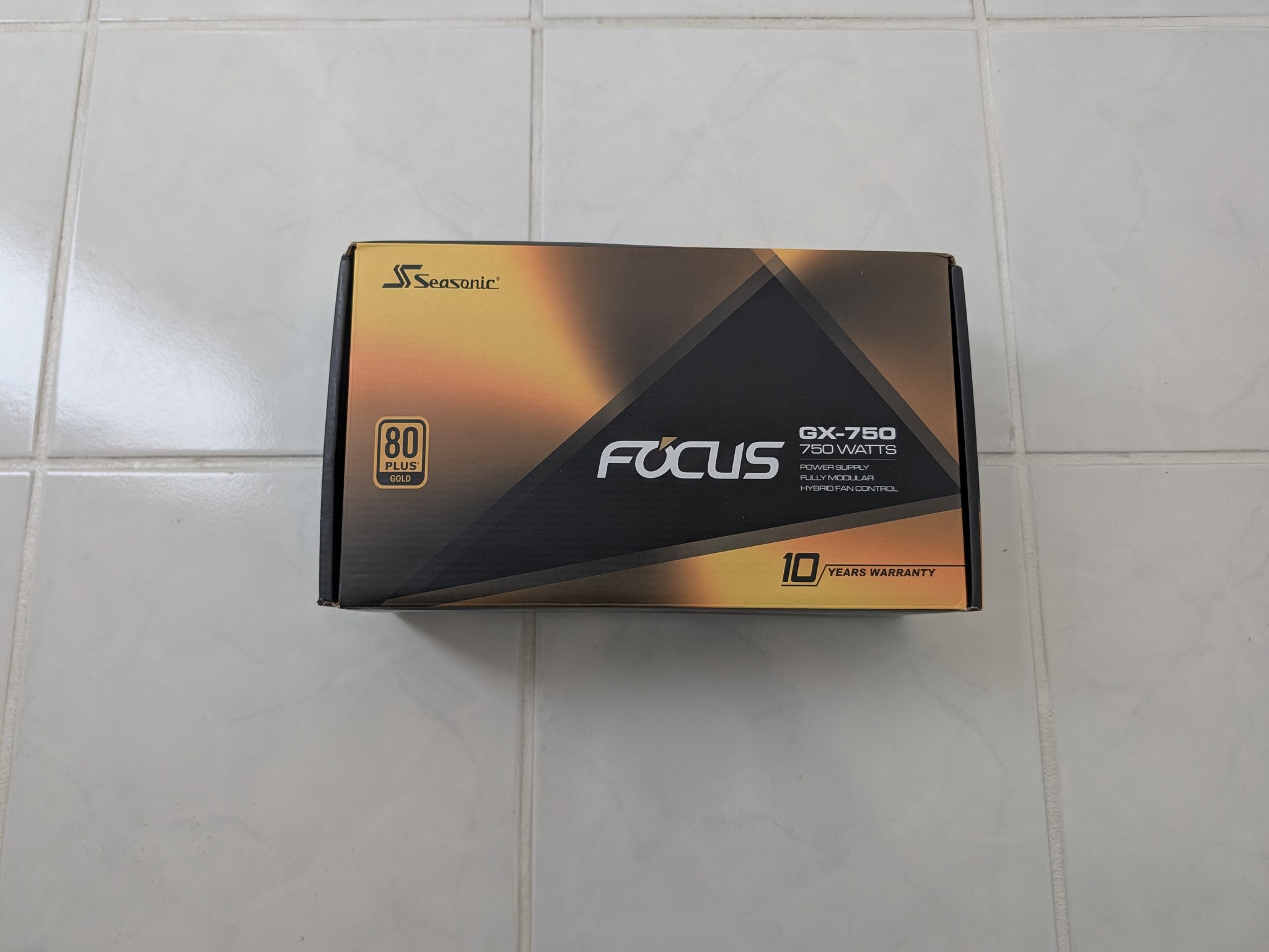 SeaSonic FOCUS GX-750 Watt Gold Power Supply