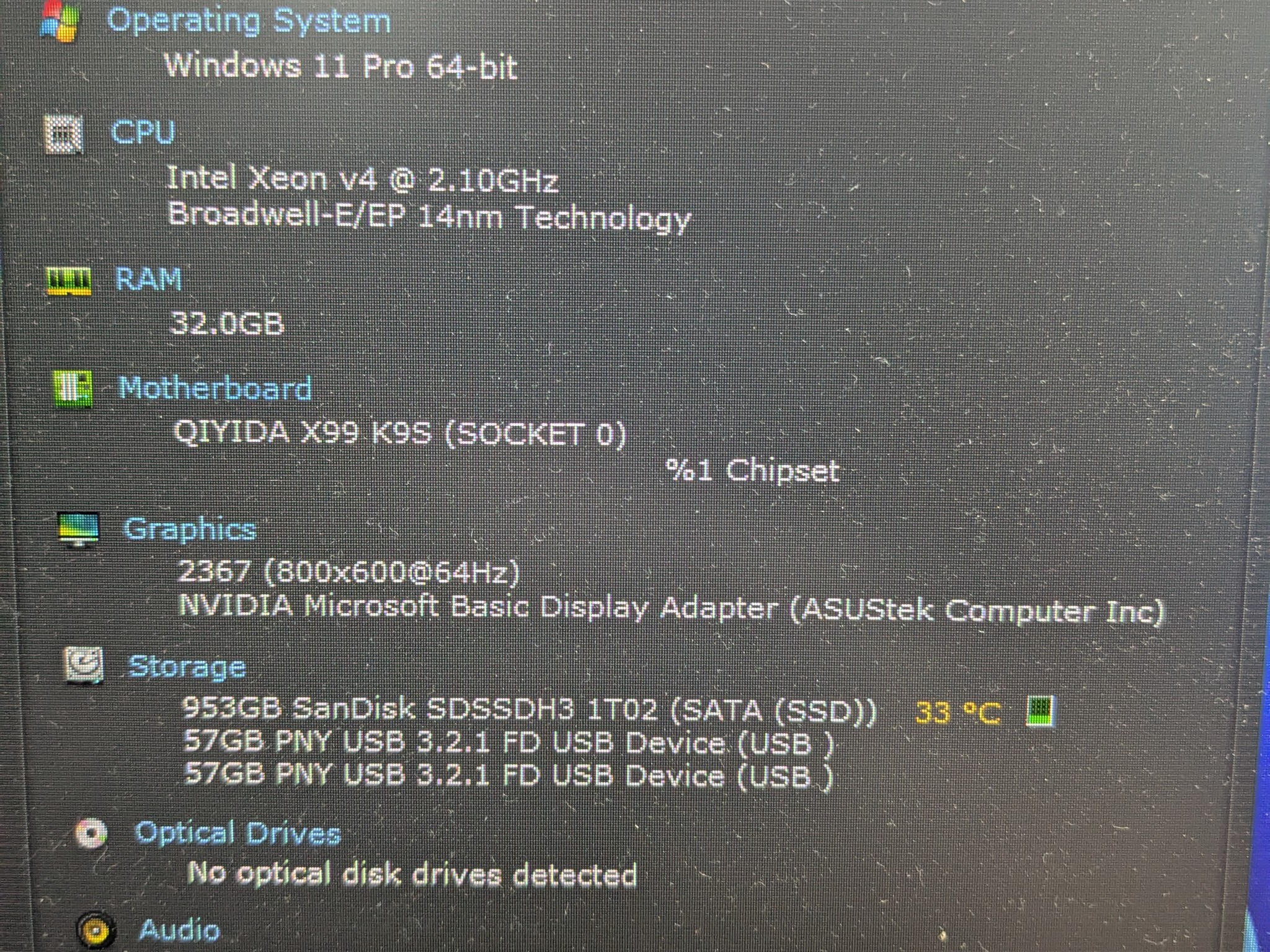 AI or CAD Workstation | 18 Core Xeon CPU, 12GB Nvidia TITAN X GPU, 32GB RAM, 1TB SSD, Win11