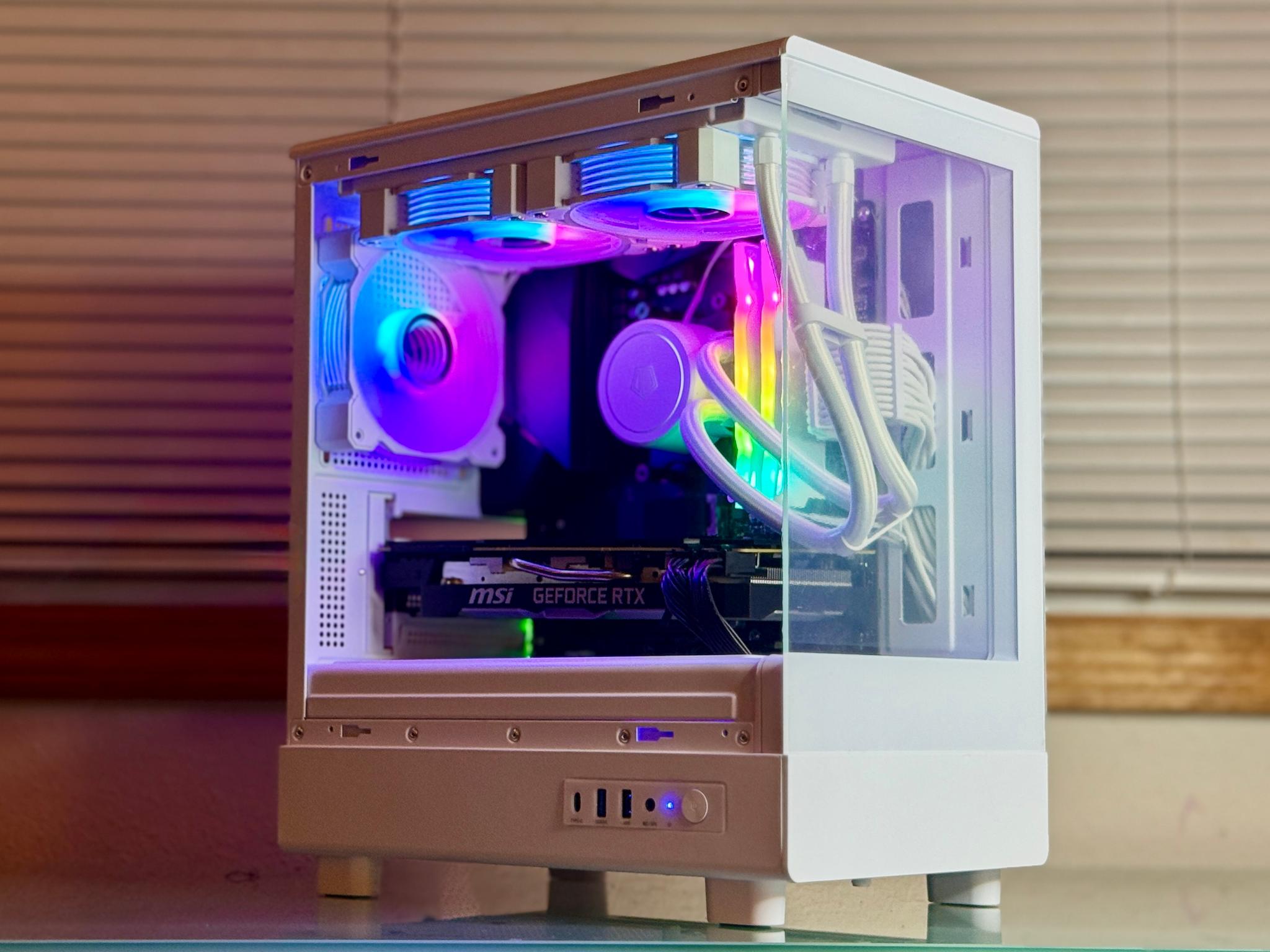 "Snow" White Gaming PC | Ryzen 5 5600x | RTX 2070 SUPER | 16gb DDR4 RAM | 1tb NVMe SSD