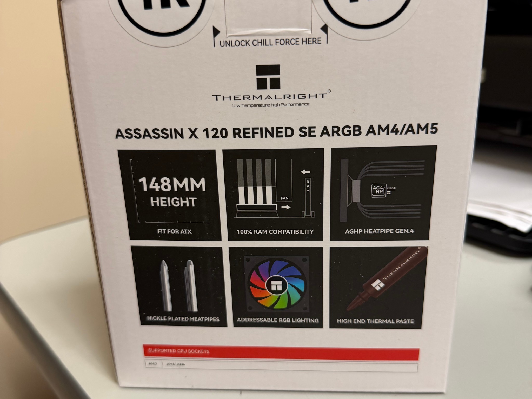 (Lot of 7) Thermalright Assassin x120 Refined SE ARGB AM4/AM5