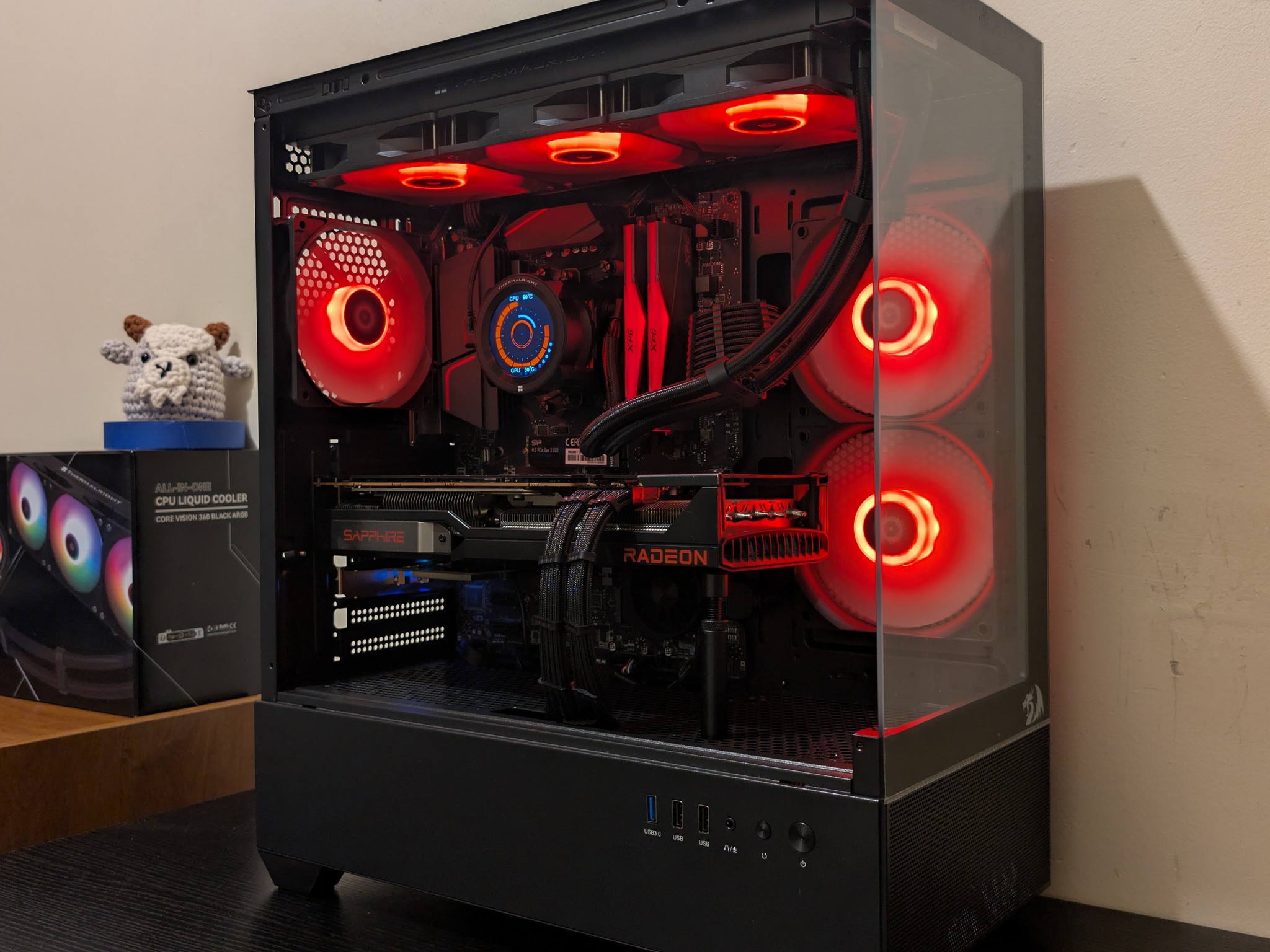 🔥🐦‍⬛ 1440p Gaming Beast | RX 6800XT| Ryzen 7 5800X | 1TB SSD | 32GB RAM | WiFi 6 & Bluetooth 🐦‍⬛🔥