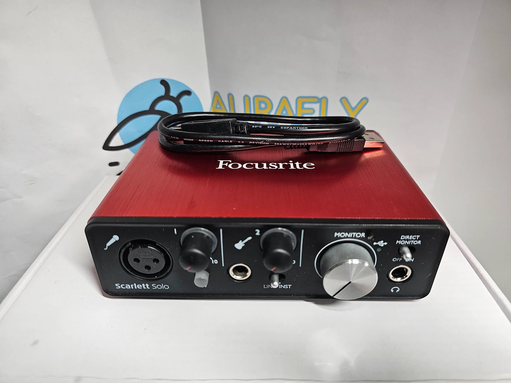Focusrite Scarlett Solo (2nd Gen) USB Audio Interface