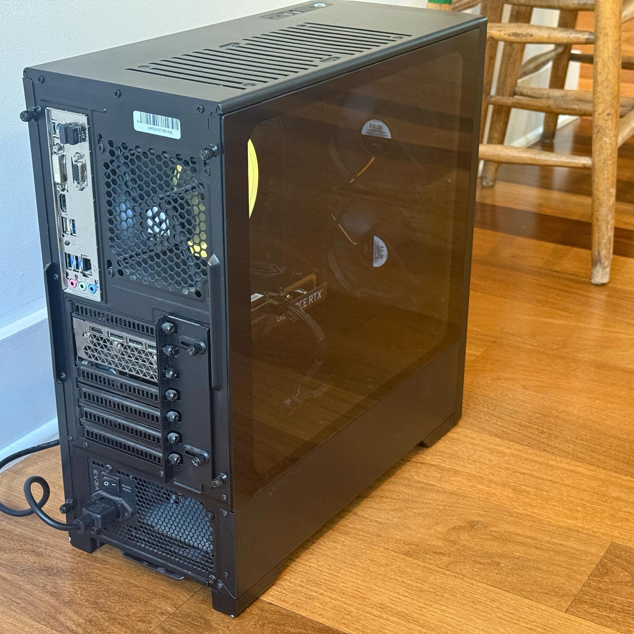 Ryzen 5 5600X, Nvidia RTX 3060 12GB OC,  2x8GB@3200MT/s RAM, 1TB NVMe SSD, Included Keyboard & Mouse