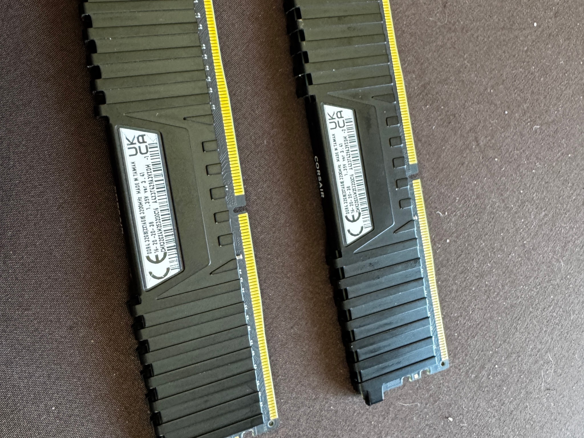 Corsair Vengeance LPX DDR4 RAM kit - 32gb (2x16) 3200mHz - USED/GREAT