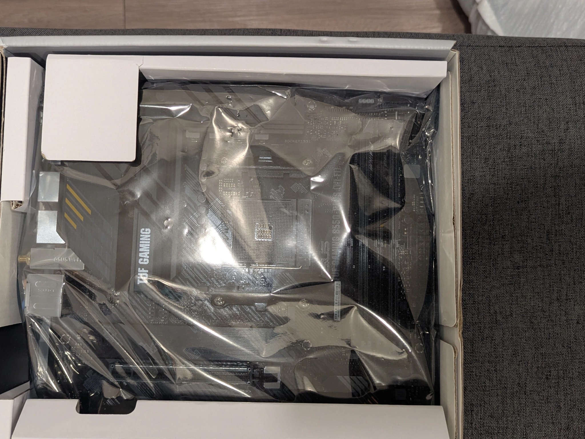 Asus TUF B-550 PLUS Gamng WIFI and 64GB DDR 4 Corsair Vengance RGB PRO