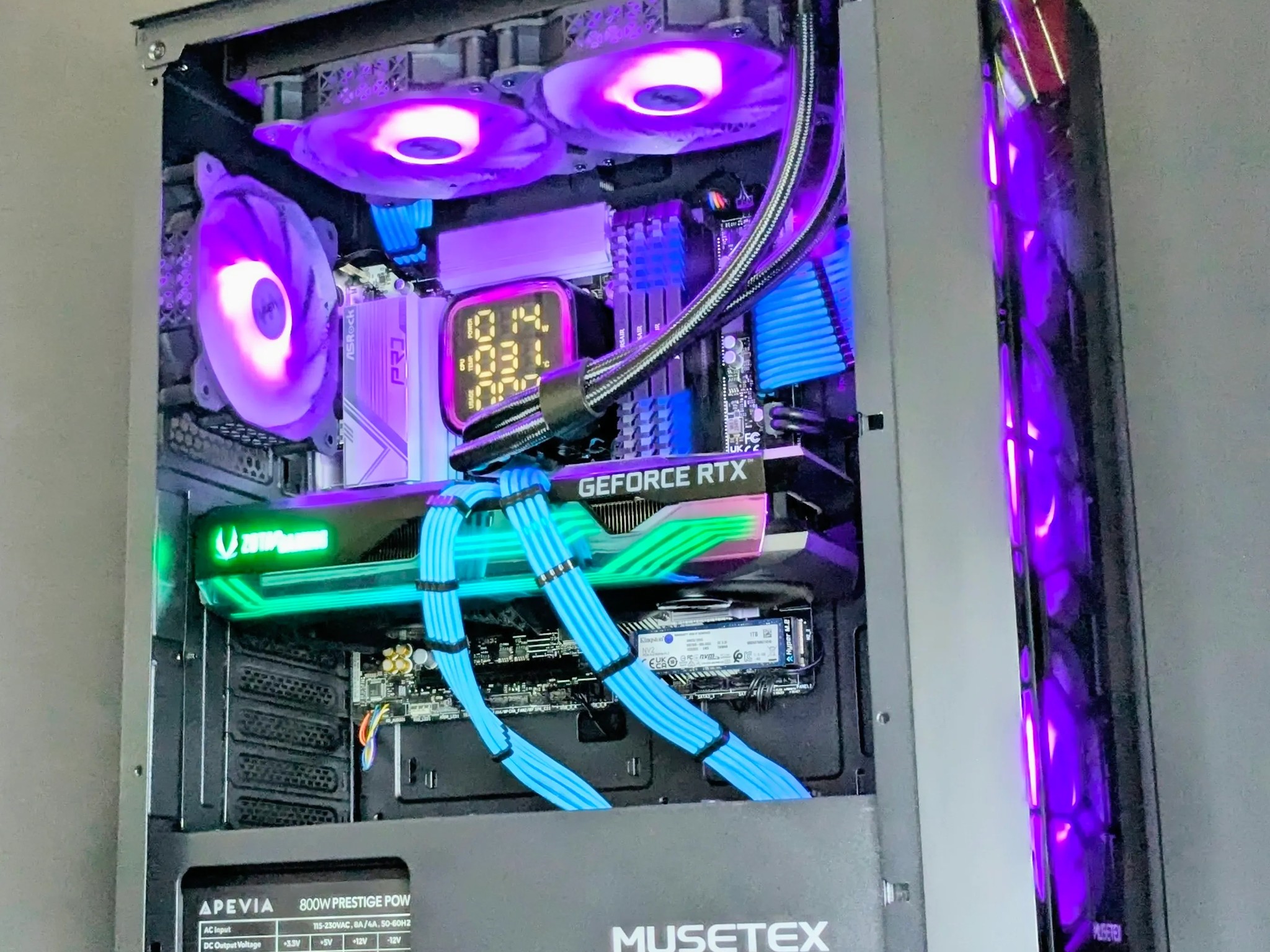 1440p Beast💙🔥RTX 3070💙I5-12600@4.9GHz🔵32GB Vengeance RAM🔵1TB NVMe/PCIE Gen 4.0🔵Windows 11 Pro