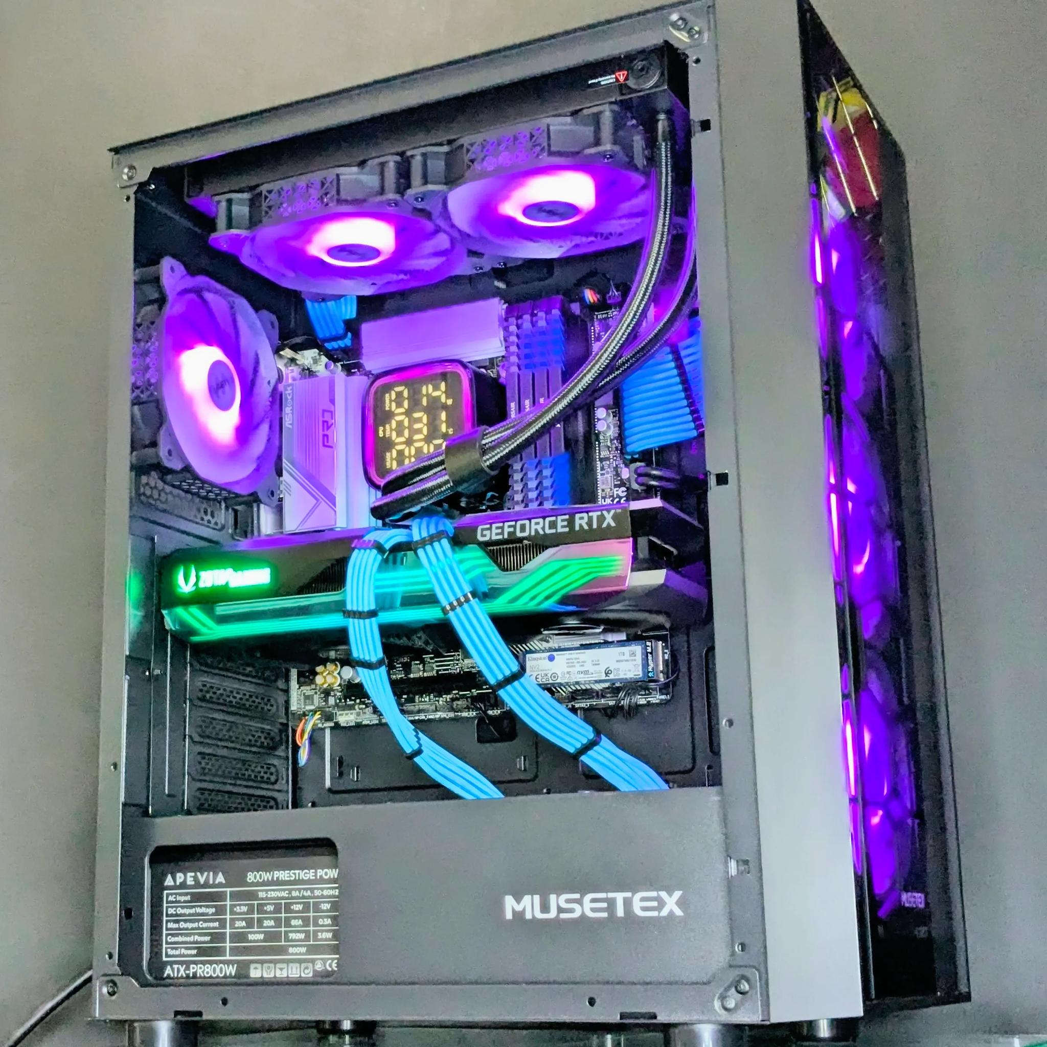 1440p Beast💙🔥RTX 3070💙I5-12600@4.9GHz🔵32GB Vengeance RAM🔵1TB NVMe/PCIE Gen 4.0🔵Windows 11 Pro