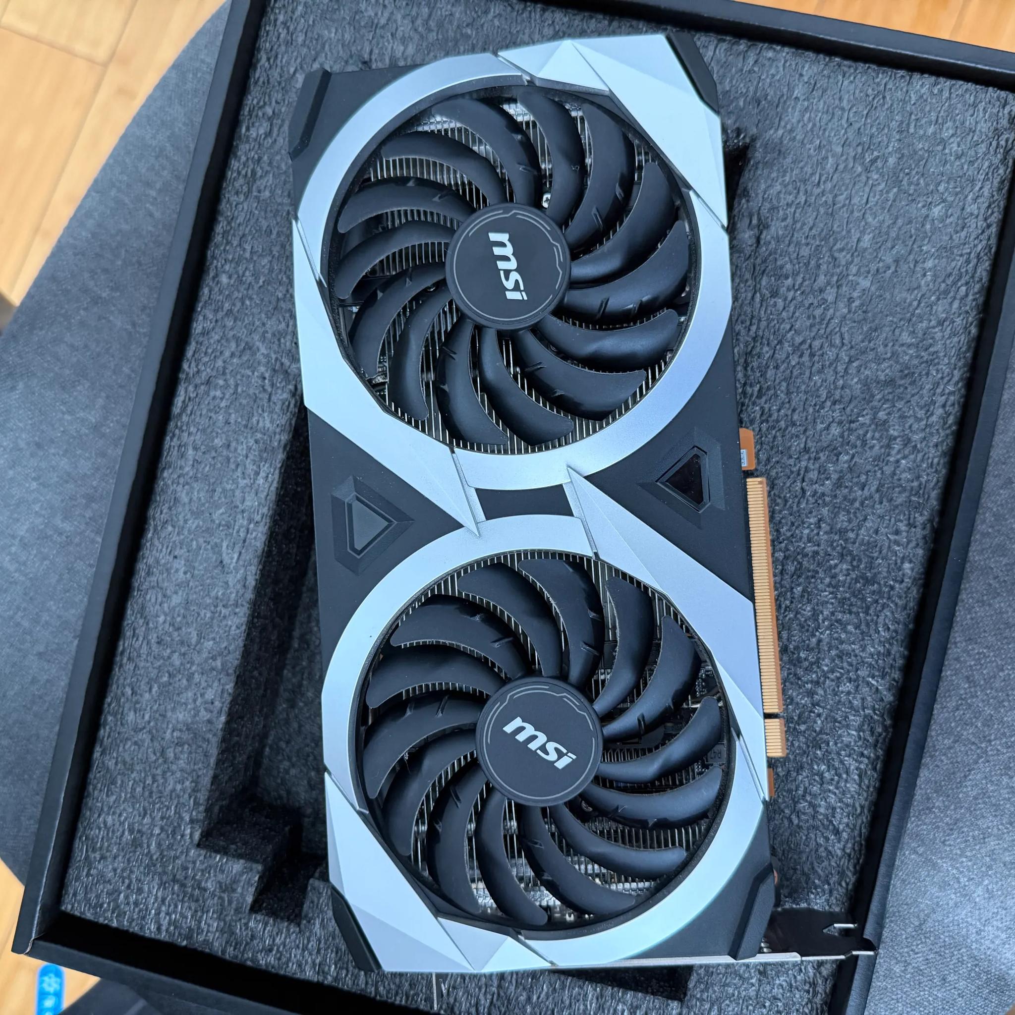 USED MSI Mech Radeon RX 6750 XT 12GB GDDR6 PCI Express 4.0 ATX Video Card RX 6750 XT MECH 2X 12G V1