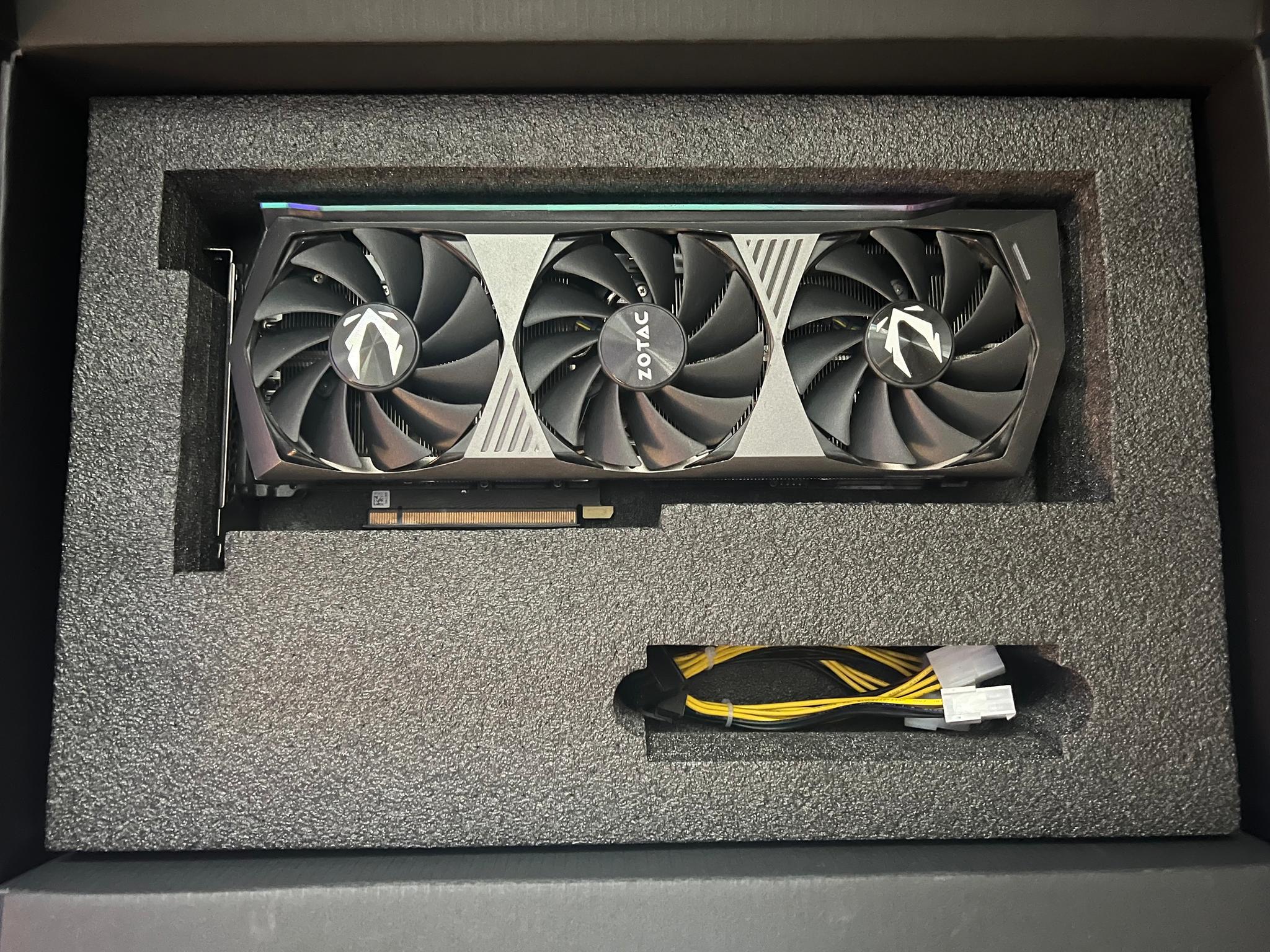 Zotac 3080 TI AMP Holoblack