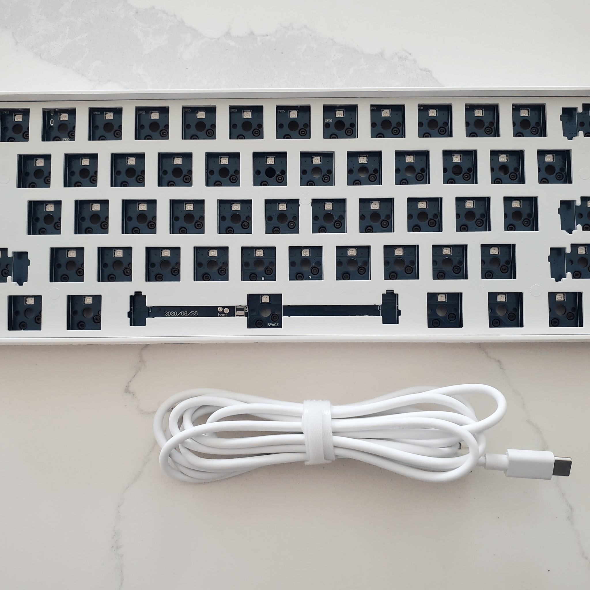 RK61 PCB and Backplate (READ)