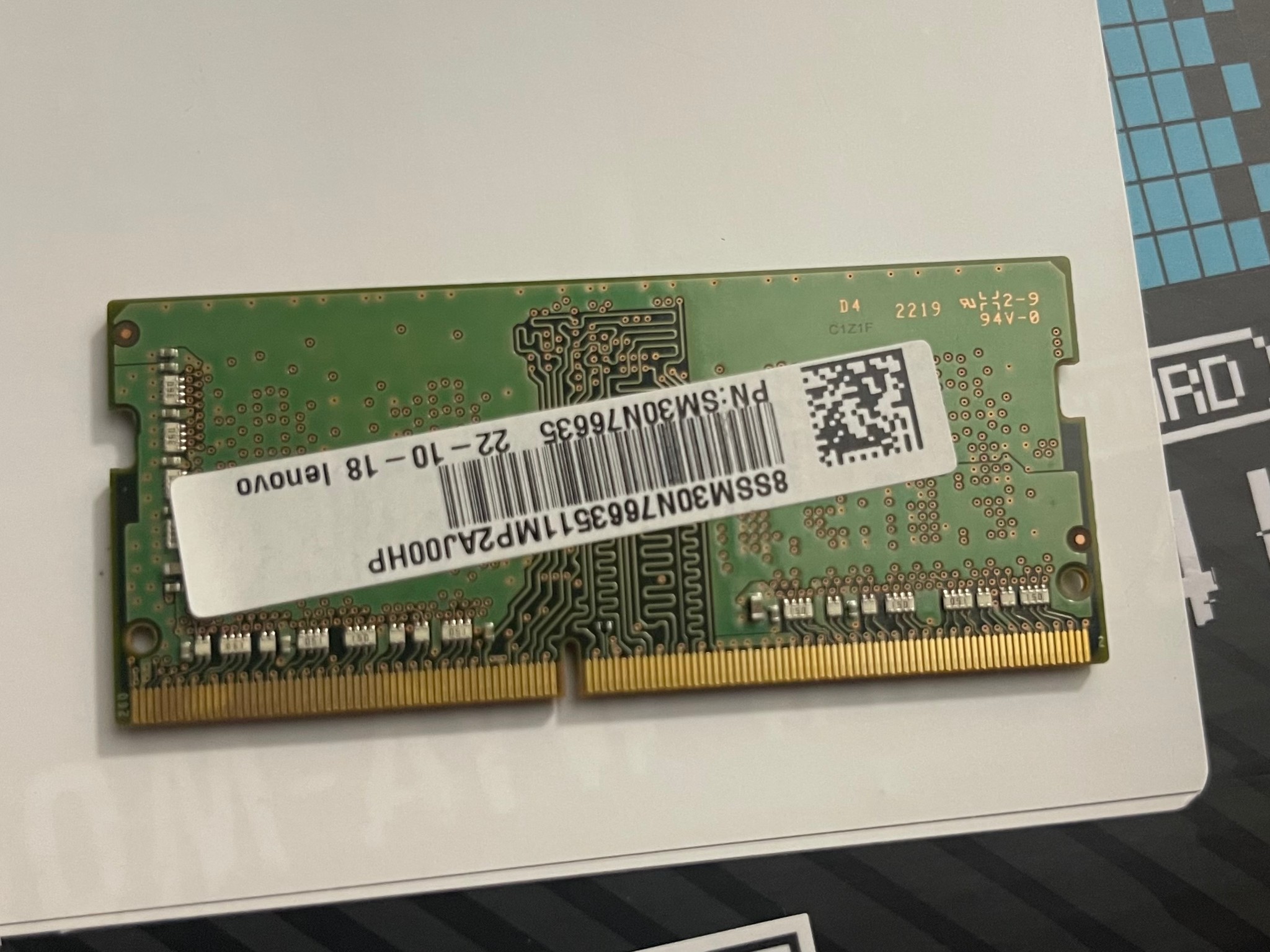8Gb DDR4 SODIMM 3200mtz RAM