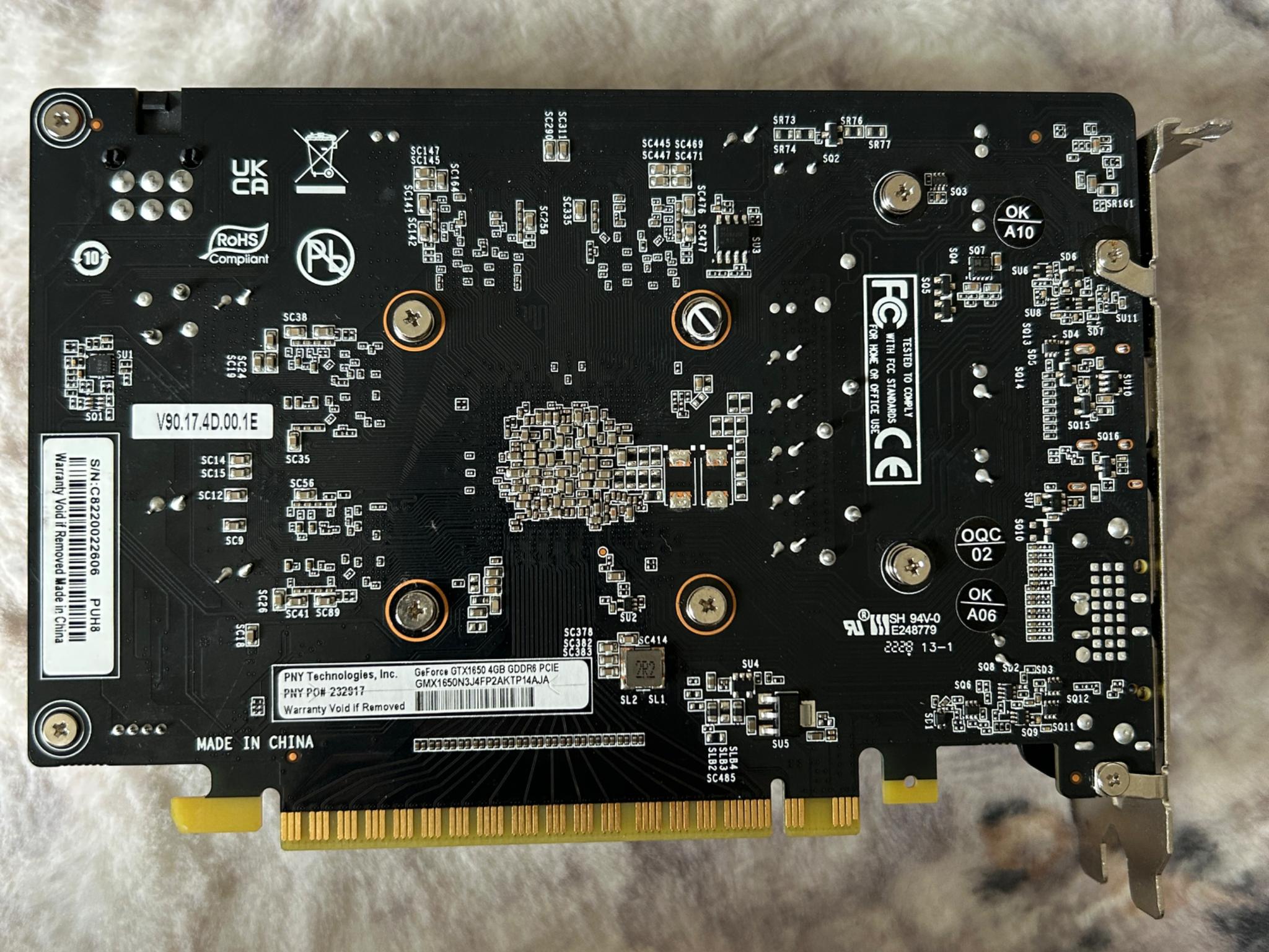 PNY GTX 1650