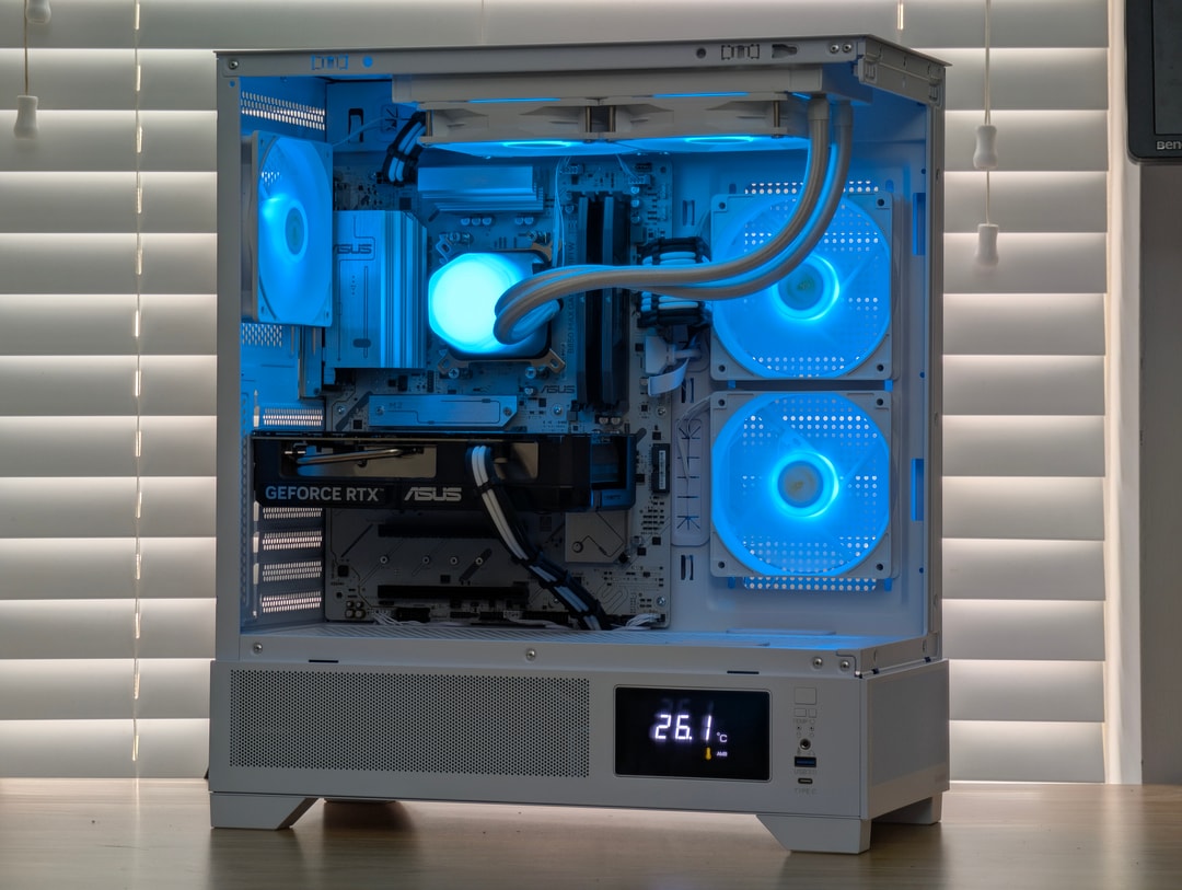 🩵🤍Ryzen 5 9600x | RTX 5060 TI | 32GB DDR5 | Gaming PC🤍🩵 | Jawa