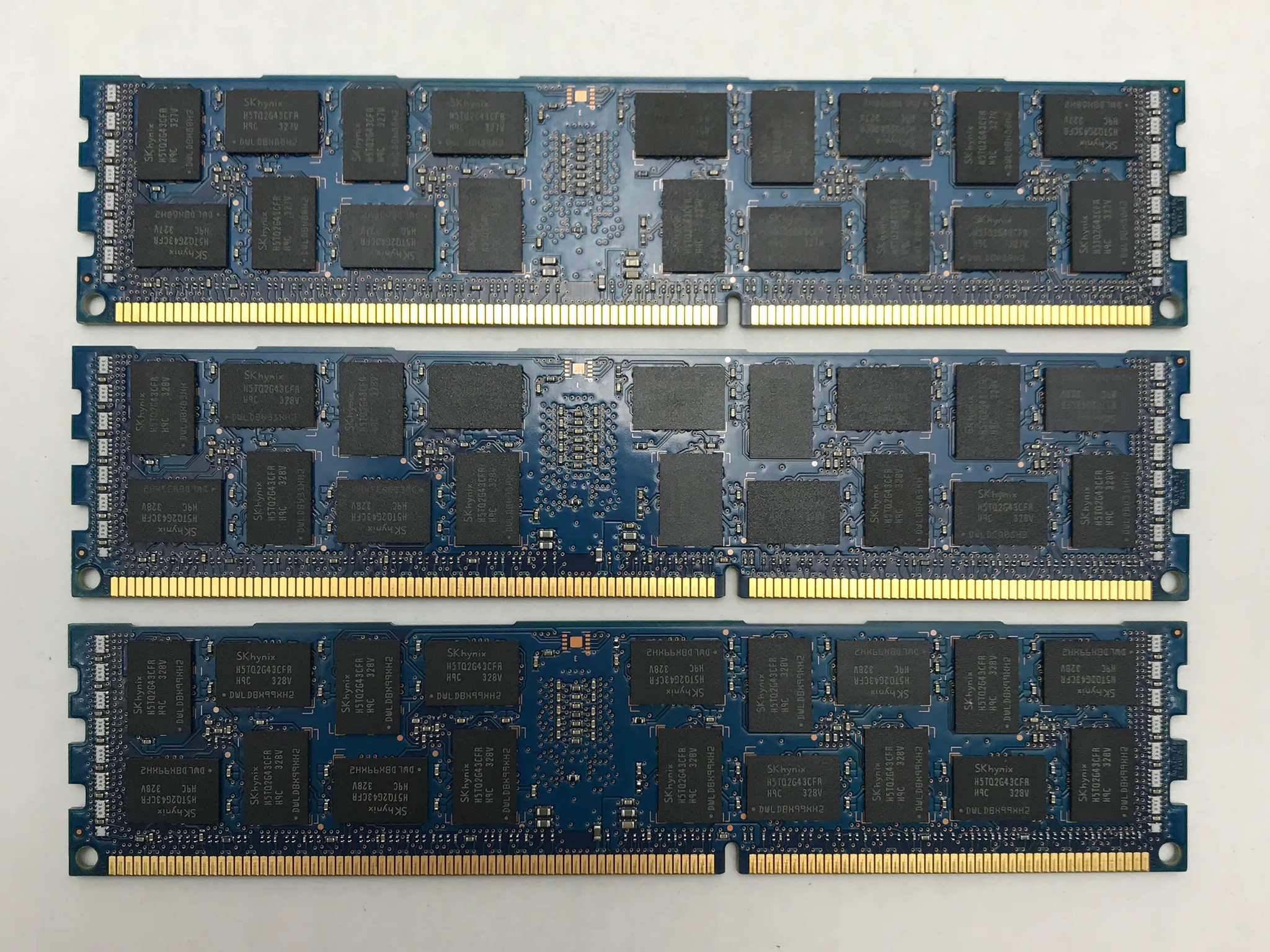 3x SK Hynix ECC DDR3 8GB sticks PC3-10600R-9-12-E2  (24GB combined)