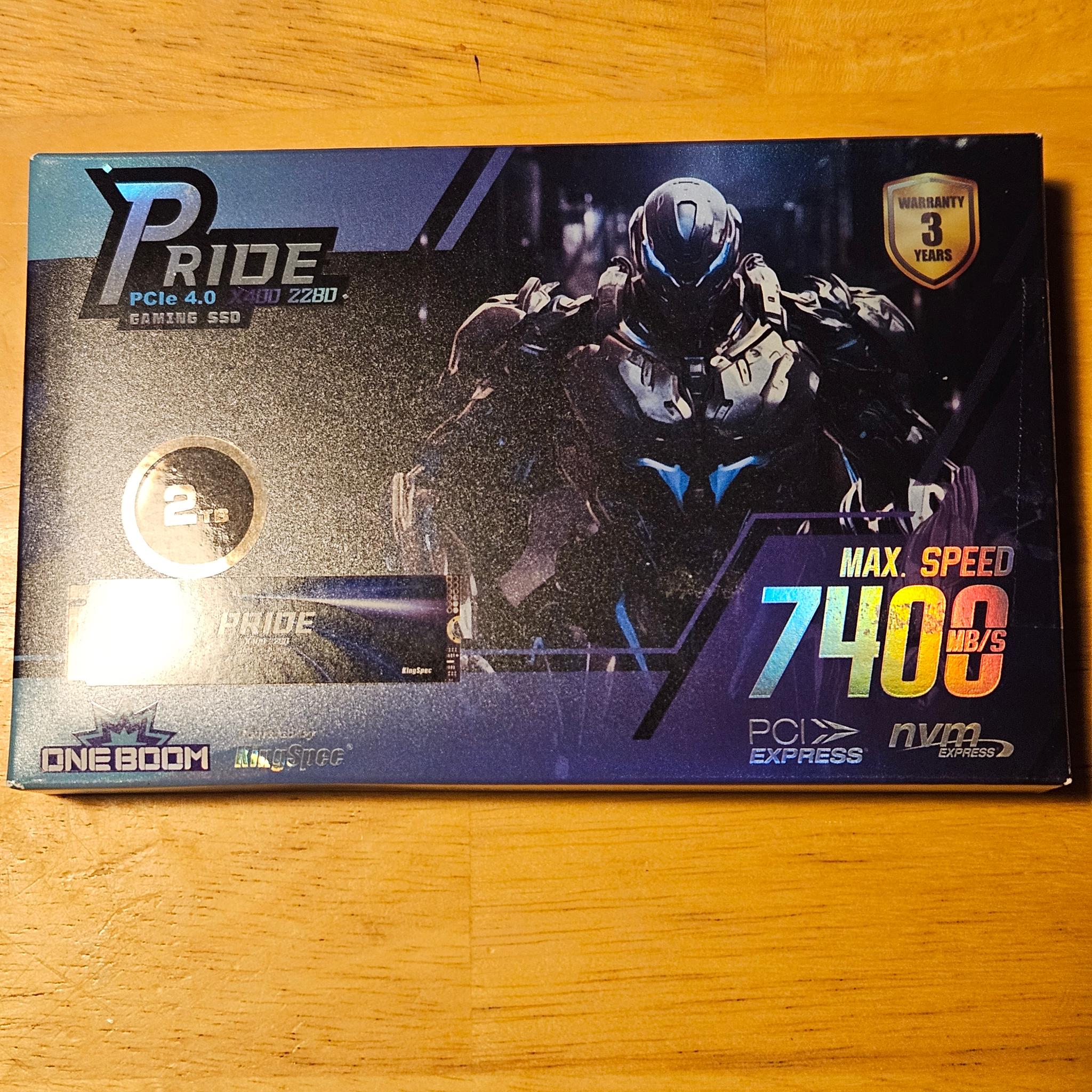 OneBoom by KingSpec 2TB Pride X400 SSD