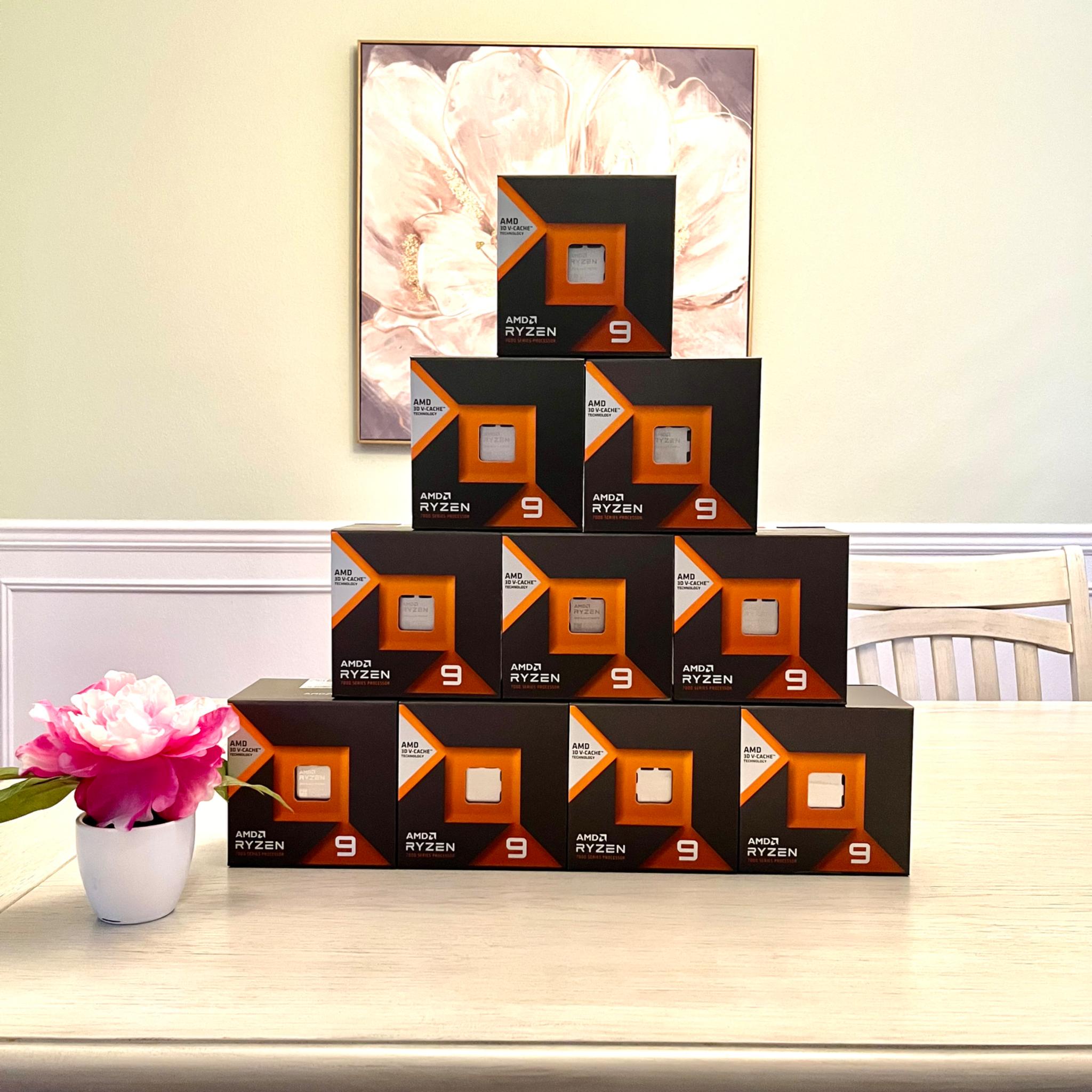 Multiple Ryzen 9 7950x3d CPUs