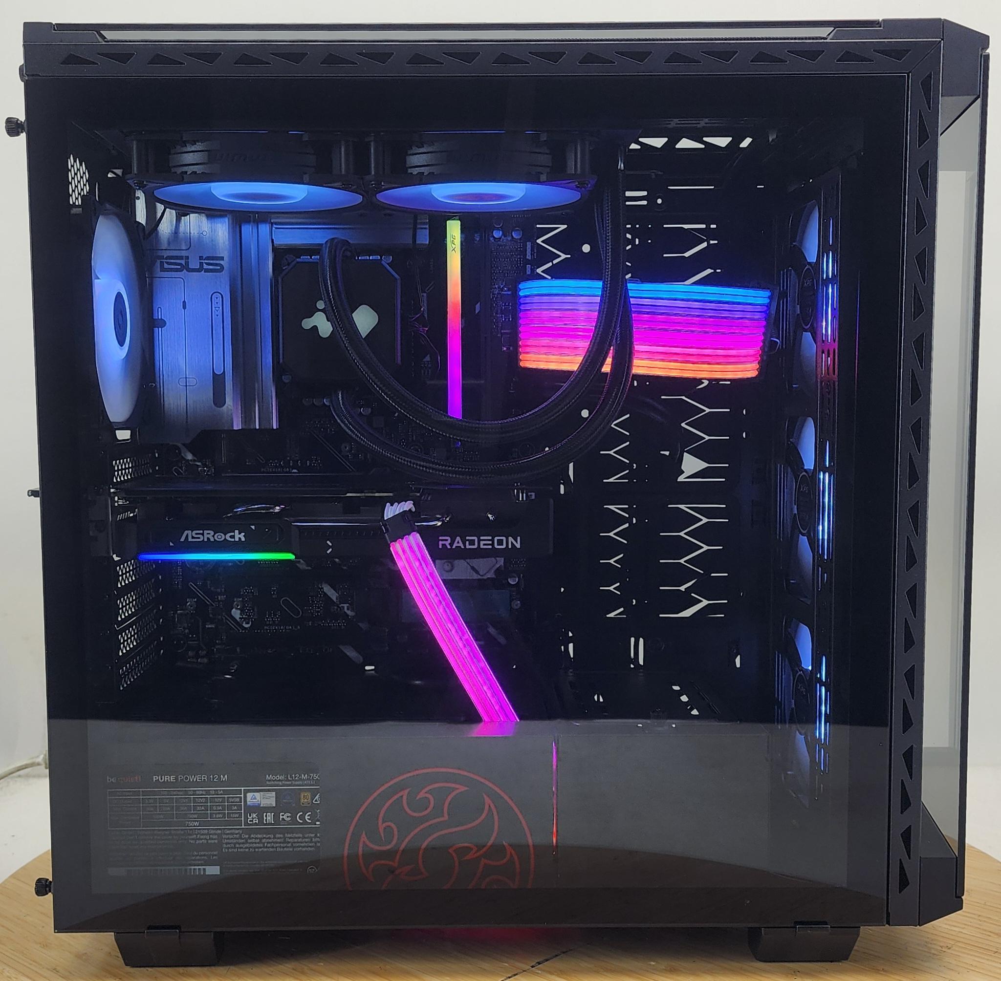 Gaming PC Ultra 5 250KF 16GB RAM 1TB SSD RX 9060 XT 16GB Windows 11 Computer