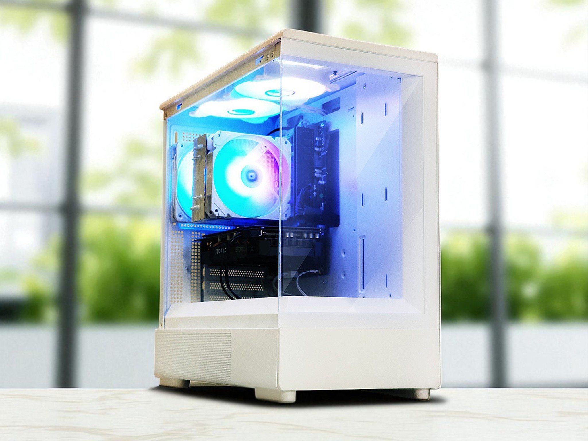 🧊 Gaming PC | GeForce RTX 2060 | Ryzen 5 3400GE | 16GB RAM | 512GB NVME M.2 | WIFI | Win 11 Pro