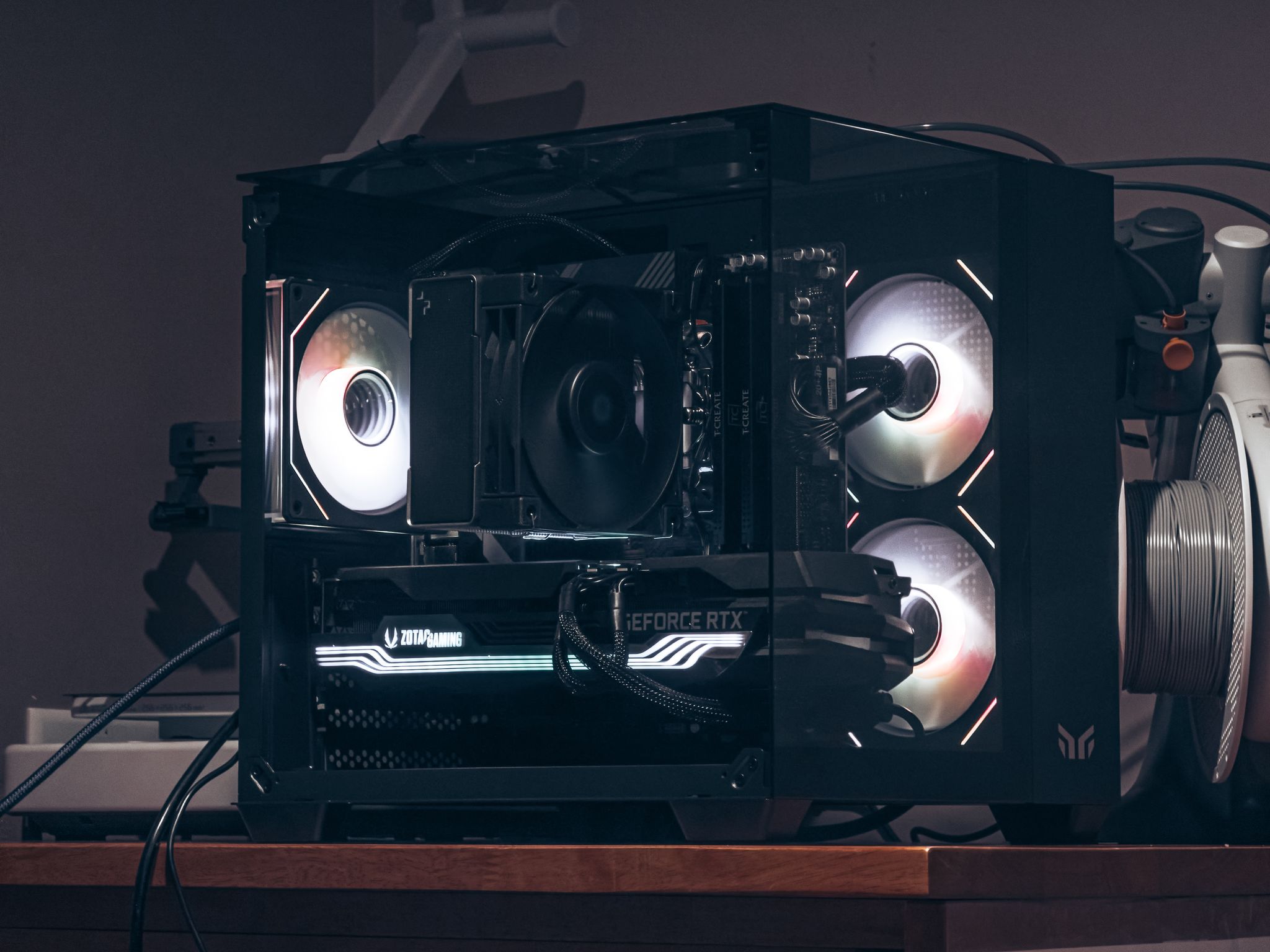 🔥 Ryzen 9 7950X | RTX 3080 Ti AMP Holo | 64GB DDR5 | RGB Fishtank Build 🔥