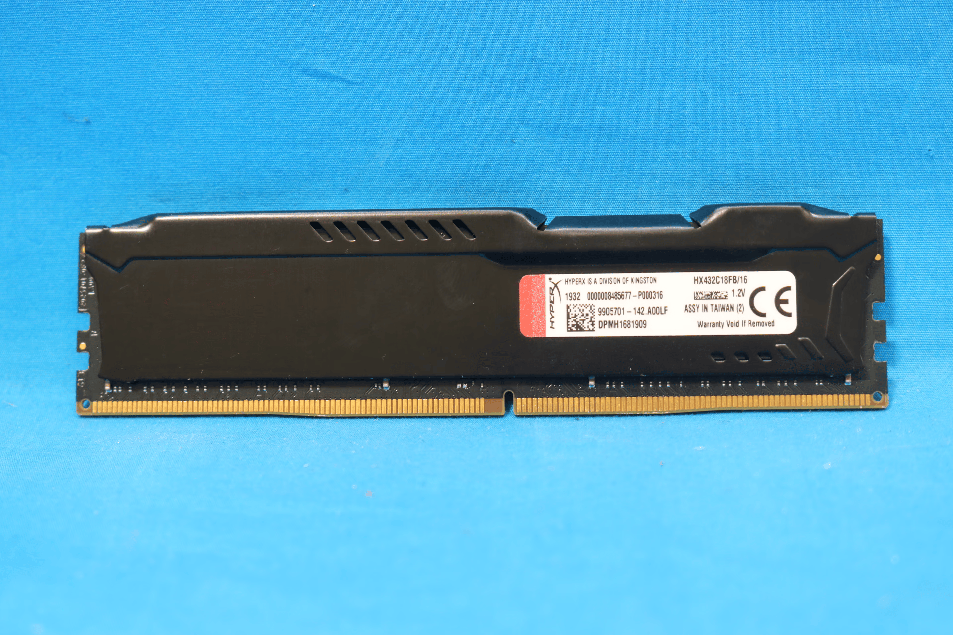 Kingston HyperX Fury 16GB DDR4 3200MHz CL18 1.2V Desktop RAM HX432C18FB/16
