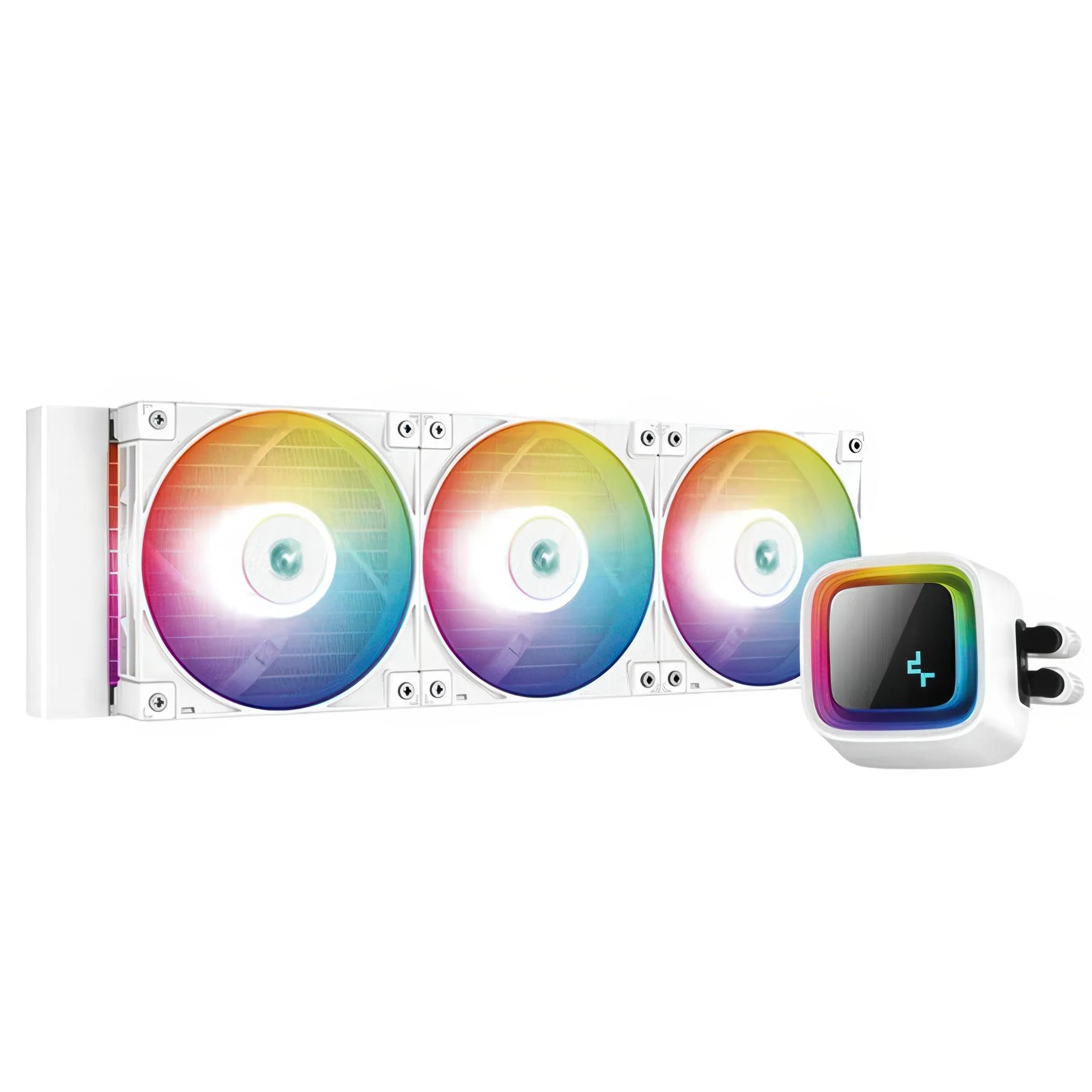 BRAND NEW DeepCool LS720 Fan LS720 Premium Liquid CPU Cooler White