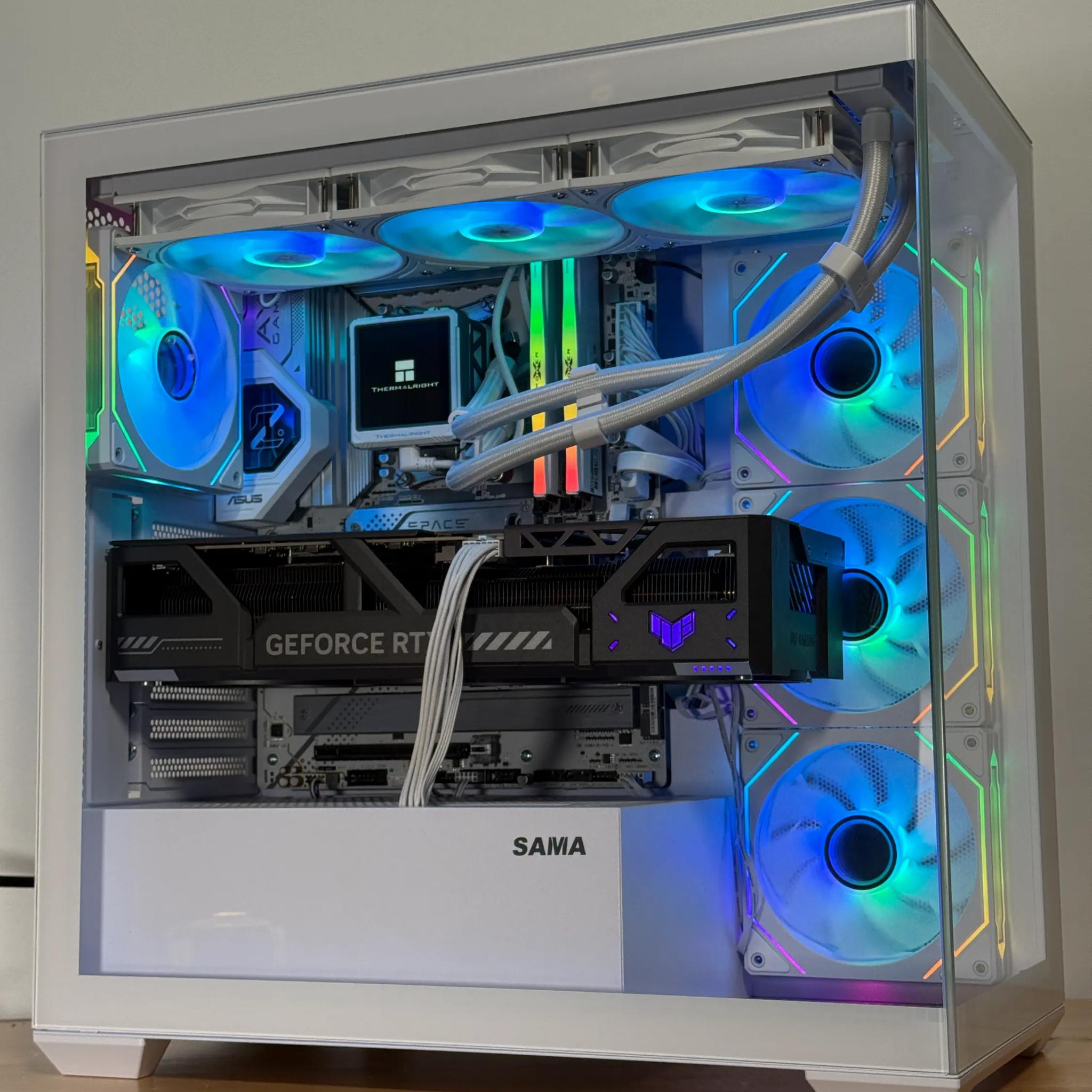 RTX 5080 Ryzen 7 9800x3d Gaming PC