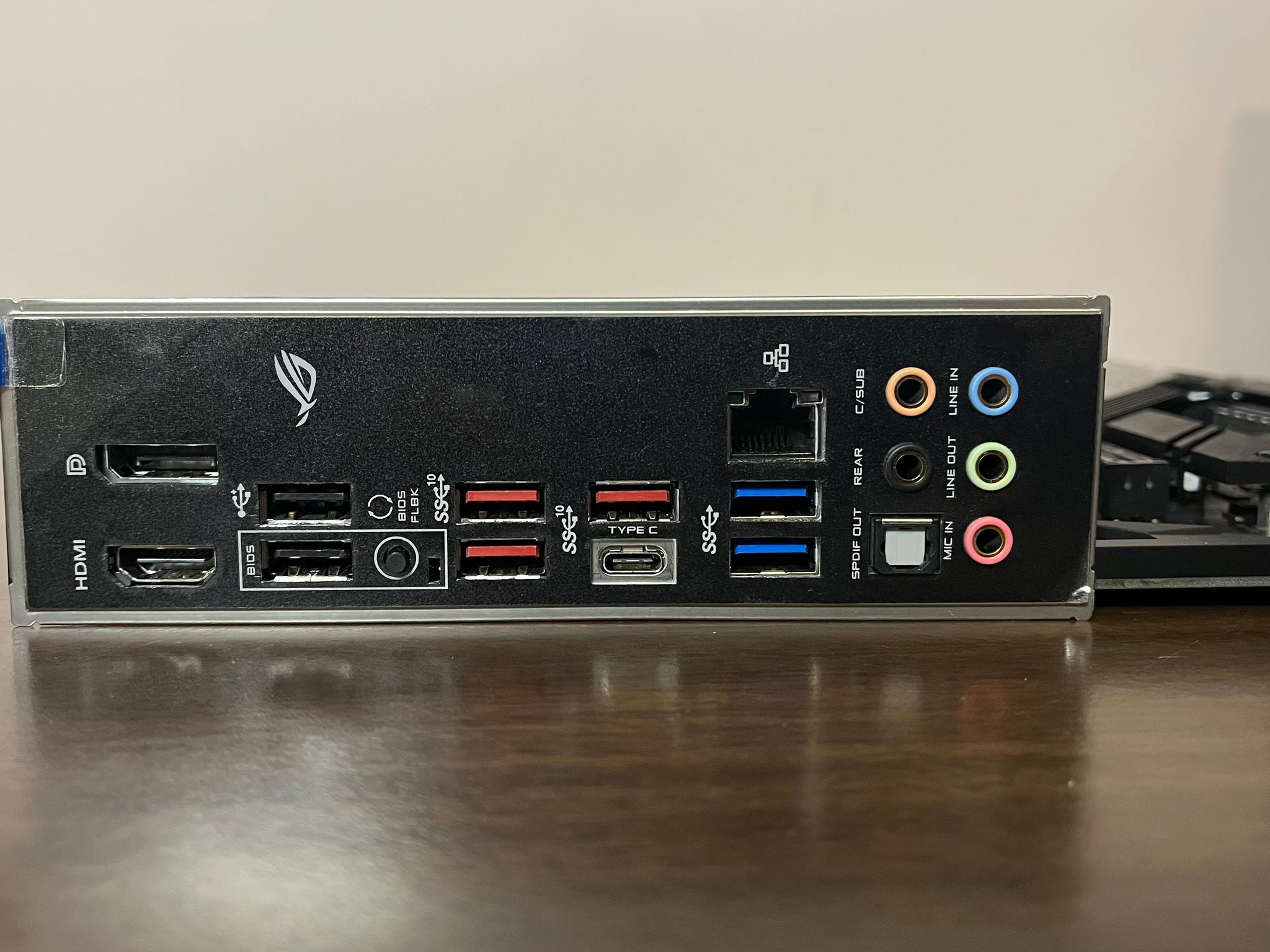i7-10700K |STRIX Z490-F GAMING Motherboard | Latest BIOS | I/O Shield Included