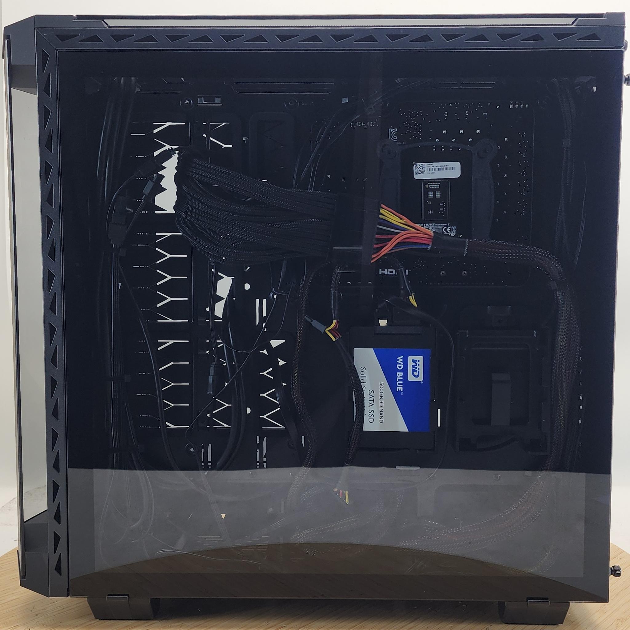 Gaming PC i3-14100F 16GB RAM 500GB SSD RTX 4060 8GB Windows 11 Computer