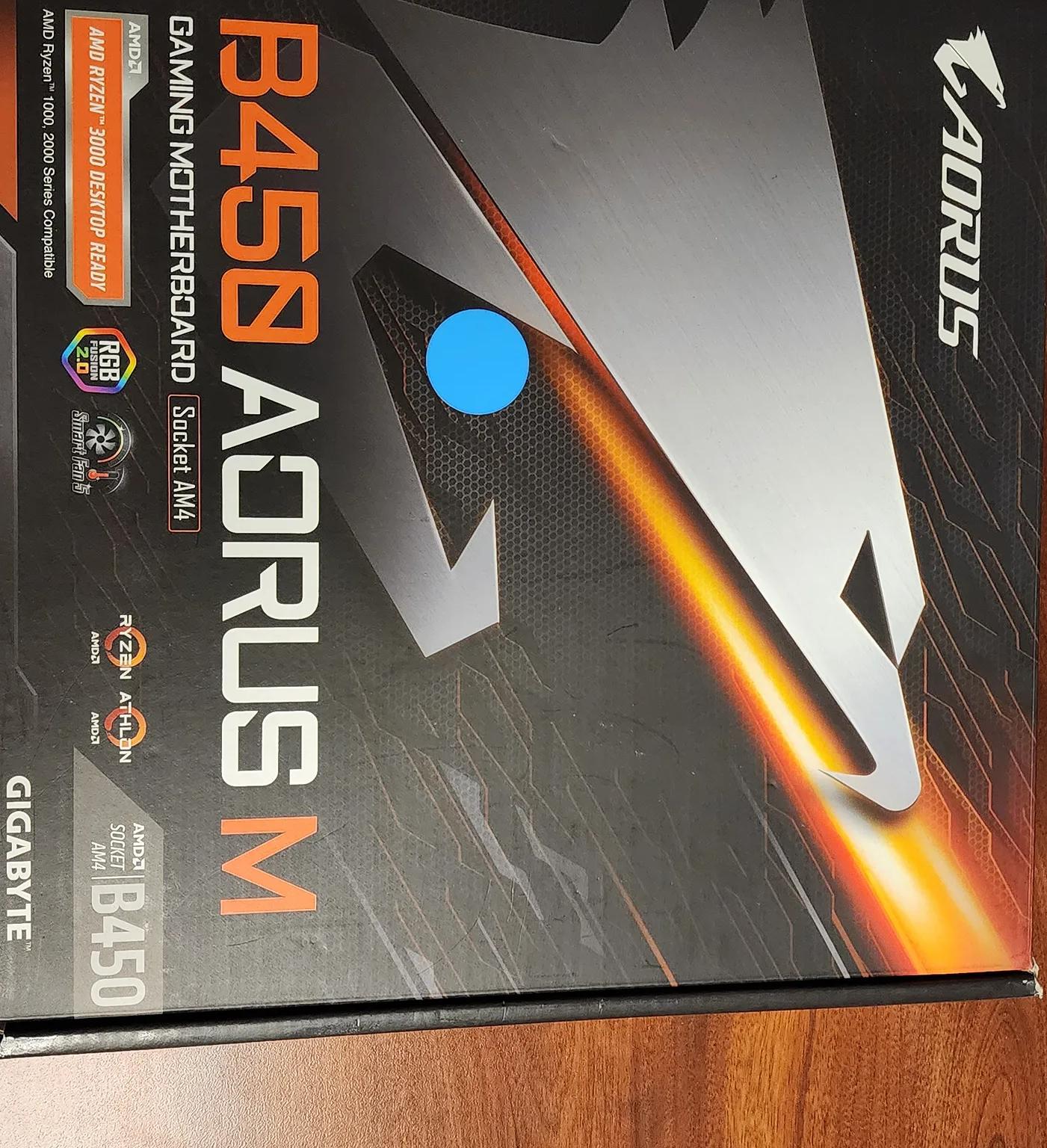Aorus B450m Motherboard