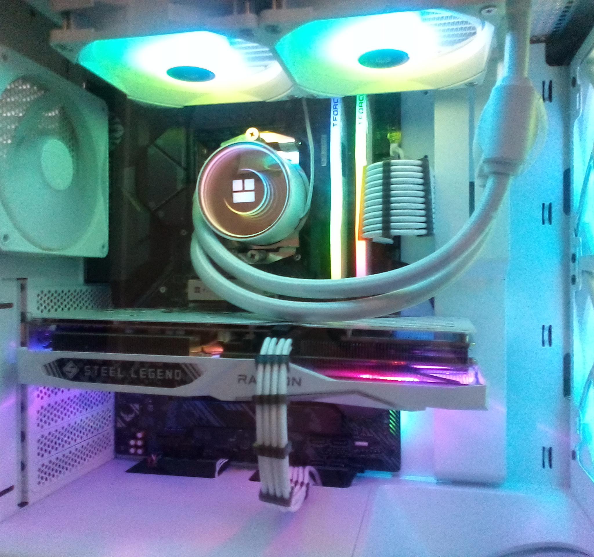 Newly Built Ryzen 7 5800X CPU/ RX7600 GPU