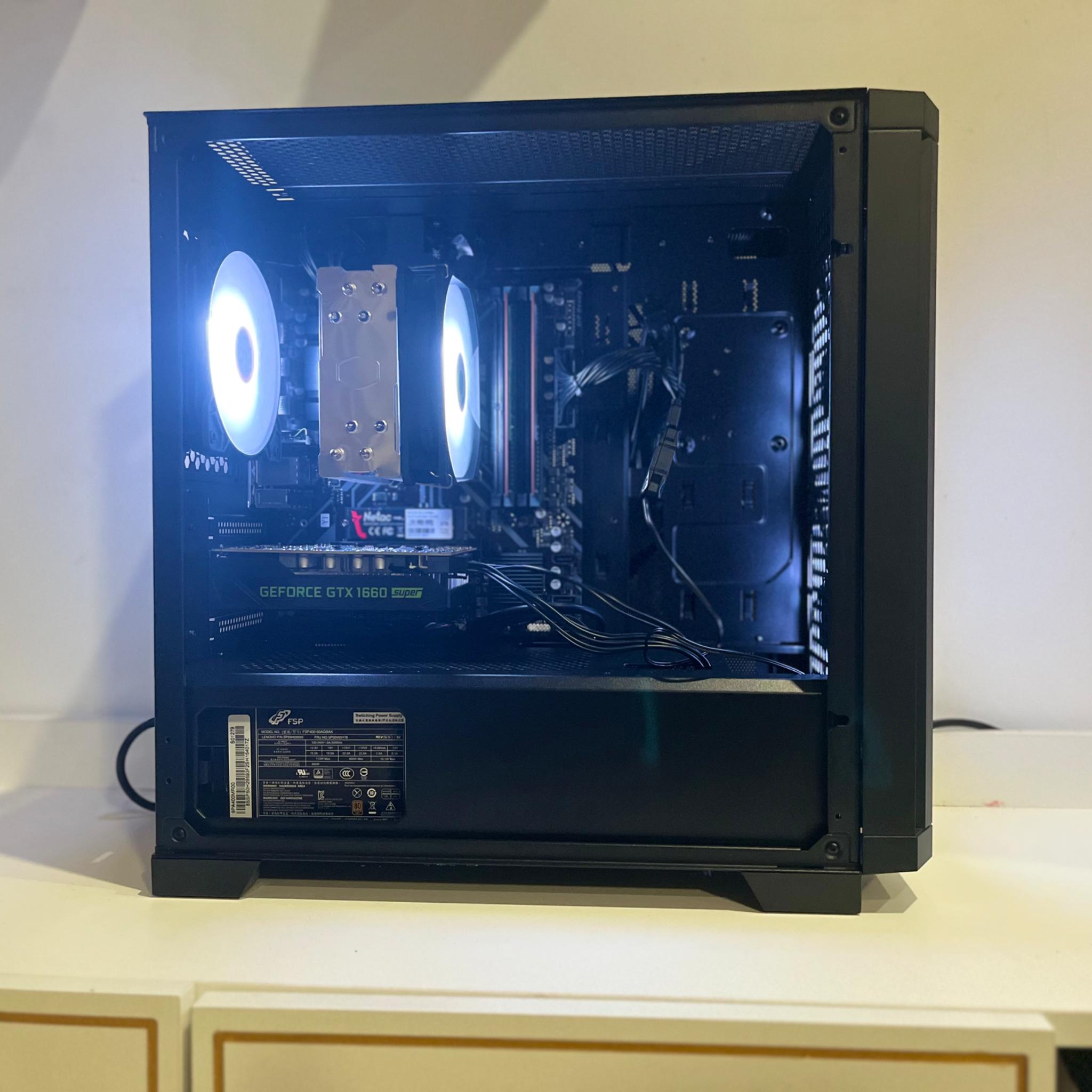 GTX 1660 Super | Ryzen 5 3600 | 16 GB RAM | Sky Striker 🌌🗡️Gaming Pc