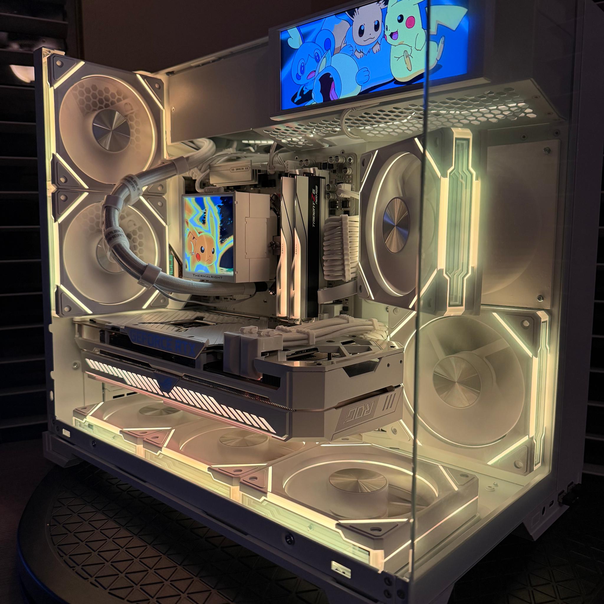 NEW Ryzen 5 7600X | ASUS ROG RTX 3070 White | 32GB DDR5 | 1TB | LCD AIO