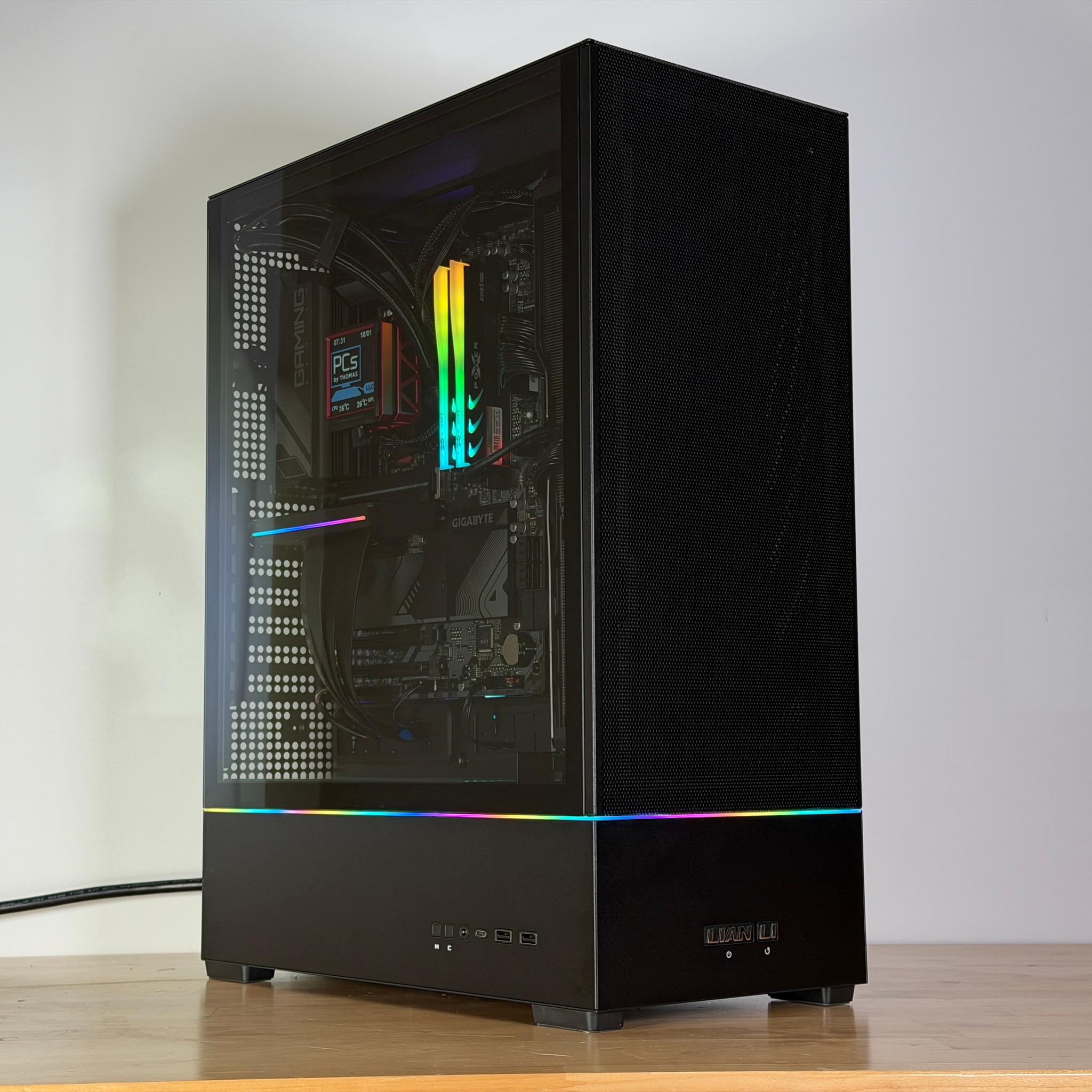 RTX 5070TI Ryzen 7 7800X3D Gaming PC 2TB SSD 32GB RAM