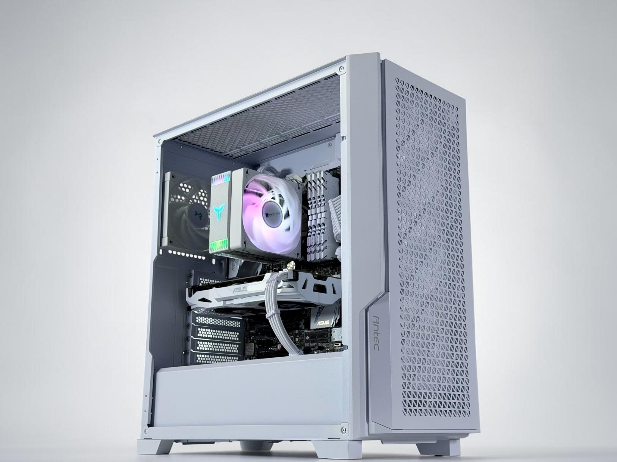 🤍🐻‍❄️Starter Gaming PC⚪ Nvidia GTX 1070 8GB⚪Intel i5 6600⚪16GB DDR4⚪500GB NVME